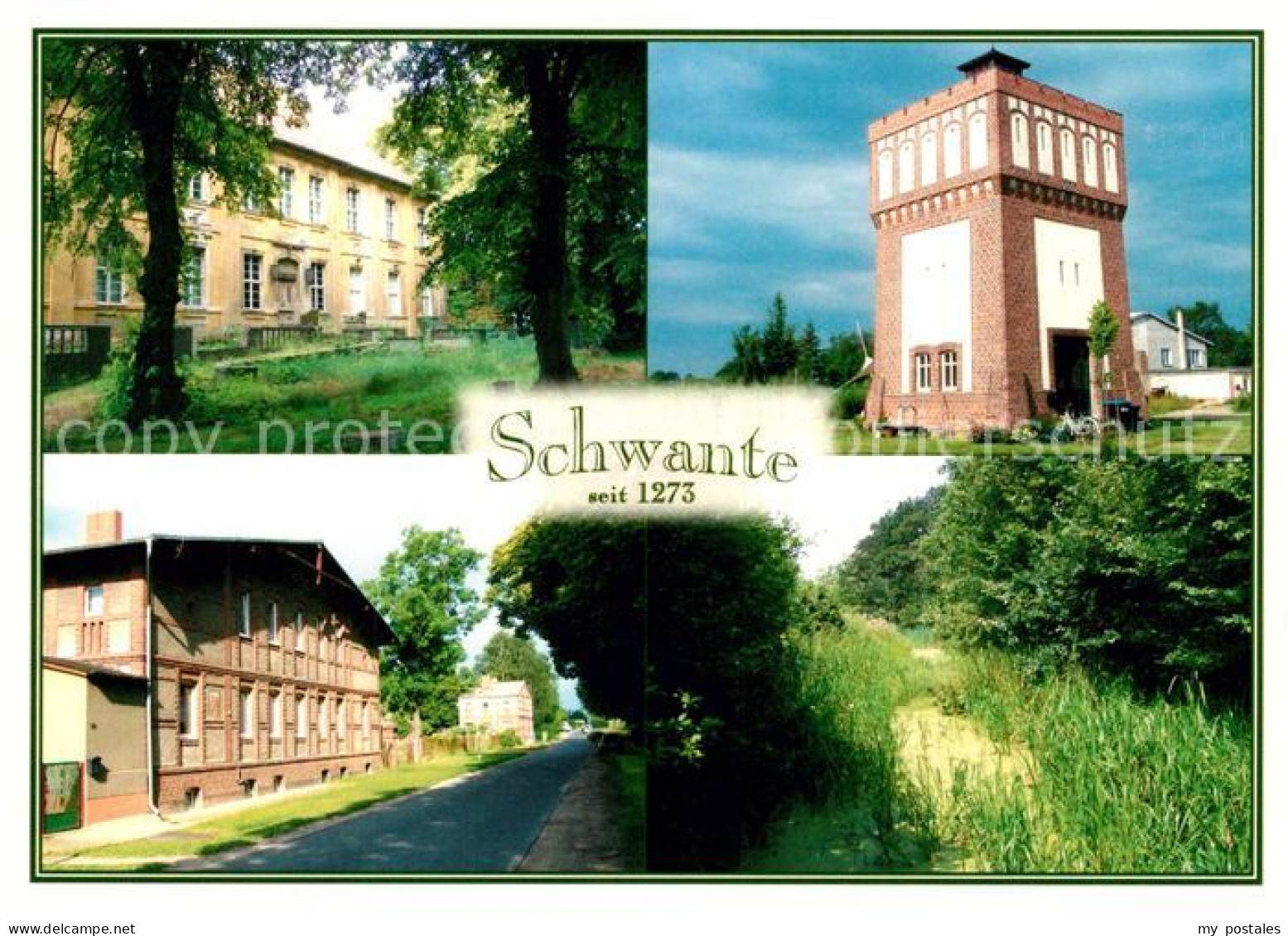 73209696 Schwante Schloss Wasserturm Gut Schwante Schwante - Oberkraemer