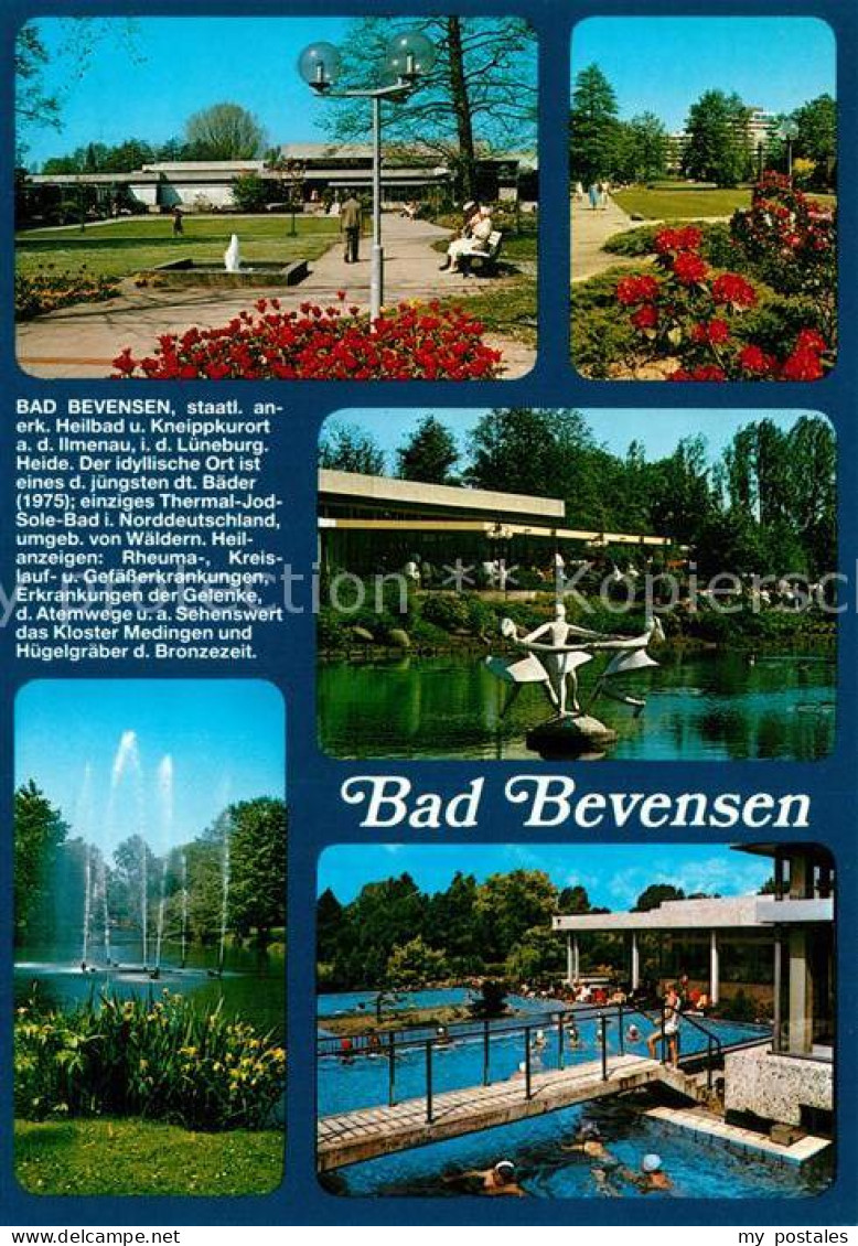 73209671 Bad Bevensen Kuranlagen Fontaene Schwimmbad Bad Bevensen - Bad Bevensen