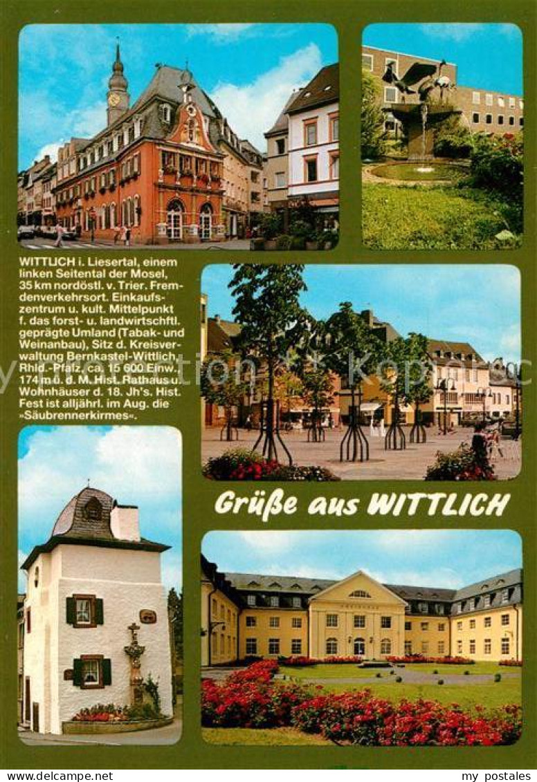 73209620 Wittlich Rathaus Wohnhaeuser Schloss Wittlich - Wittlich