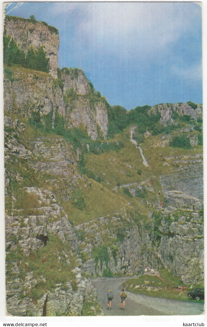 Pepys Rock, Cheddar Gorge - (England, U.K.) - 1959 - Cheddar