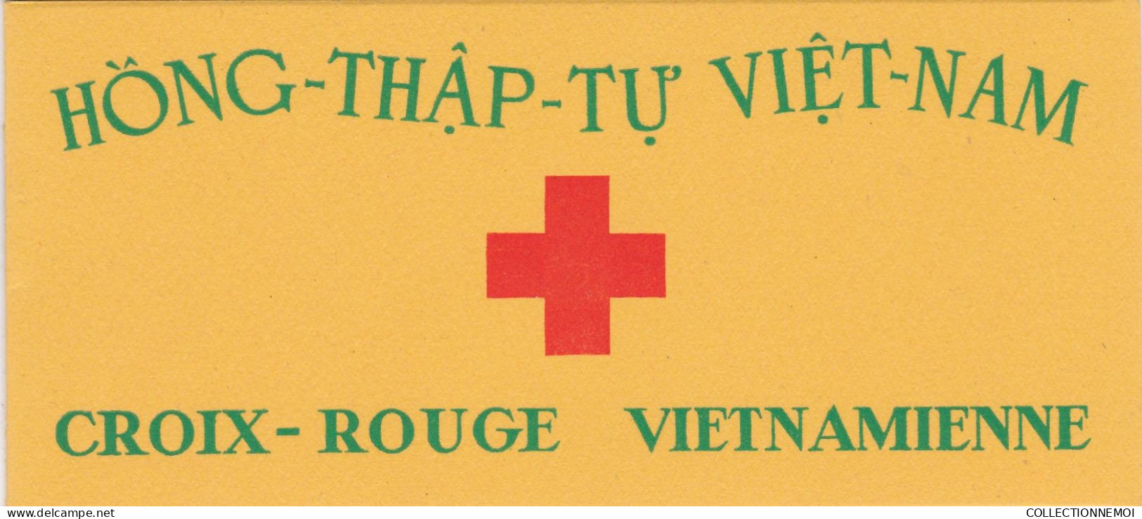 CARNET CROIX-ROUGE DU VIETNAM ,luxe Et Complet - Vietnam