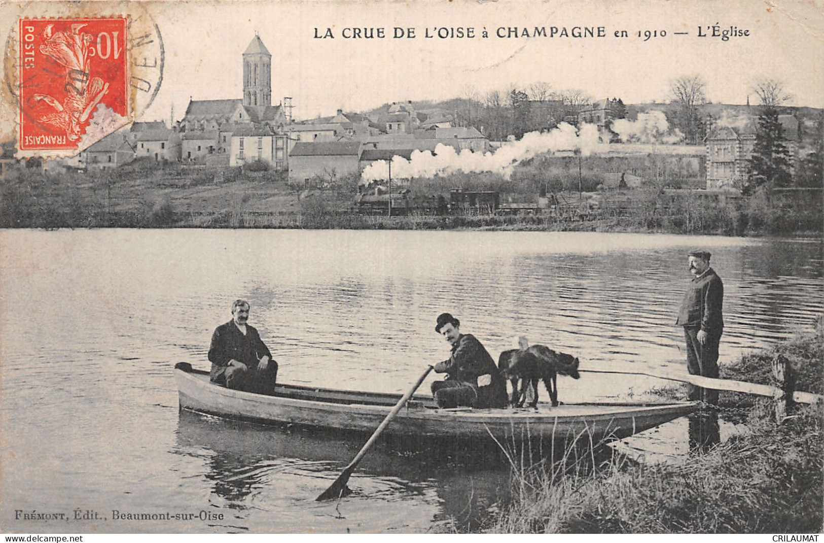 95-CHAMPAGNE-N°5165-D/0037 - Champagne Sur Oise
