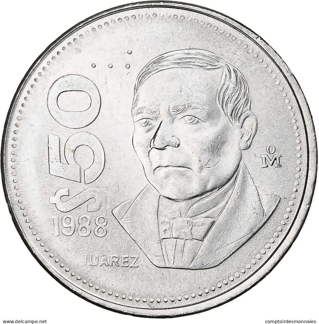 Mexique, 50 Pesos, 1988 - México