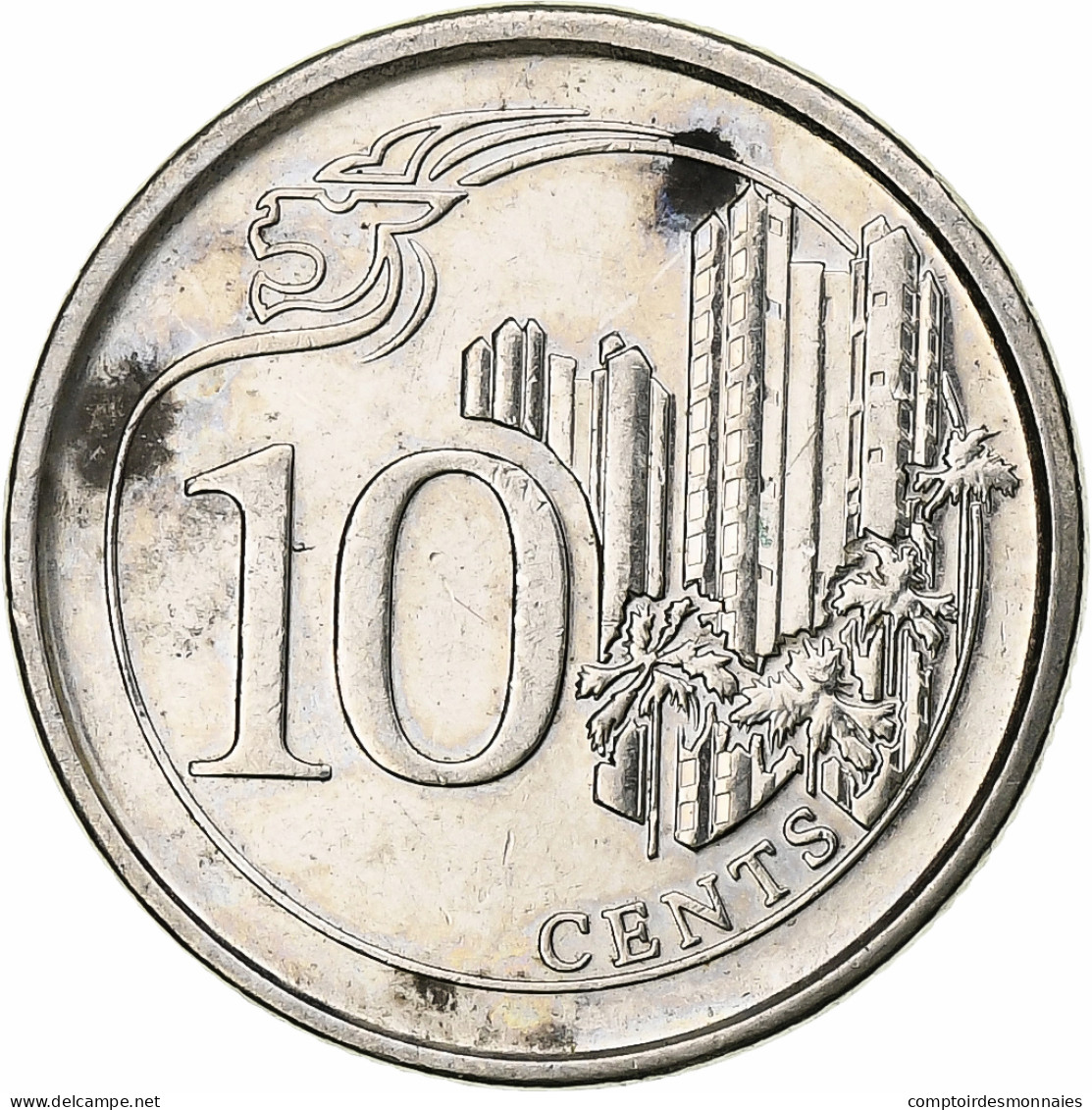 Singapour, 10 Cents, 2014 - Singapur