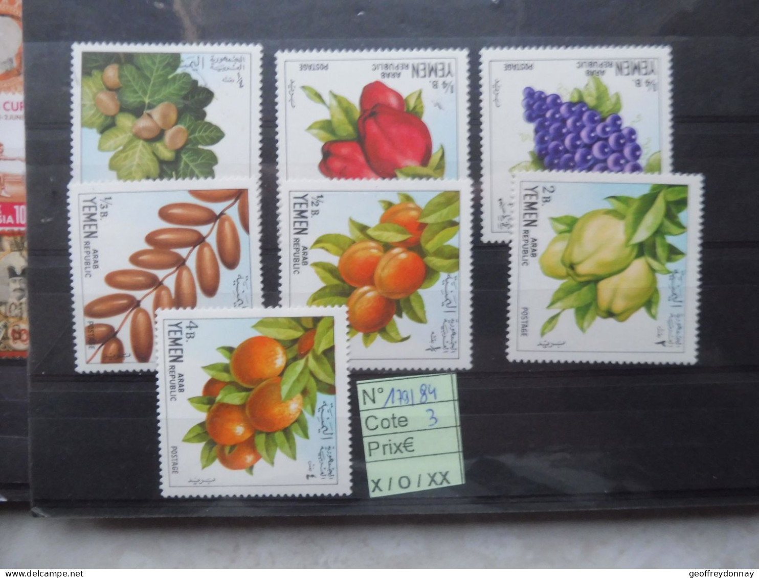 Yemen  178/184 + Pa PA Aero 74/76 Mnh Neuf **  Parfait Etat Perfect Fruits Fruiten - Yemen