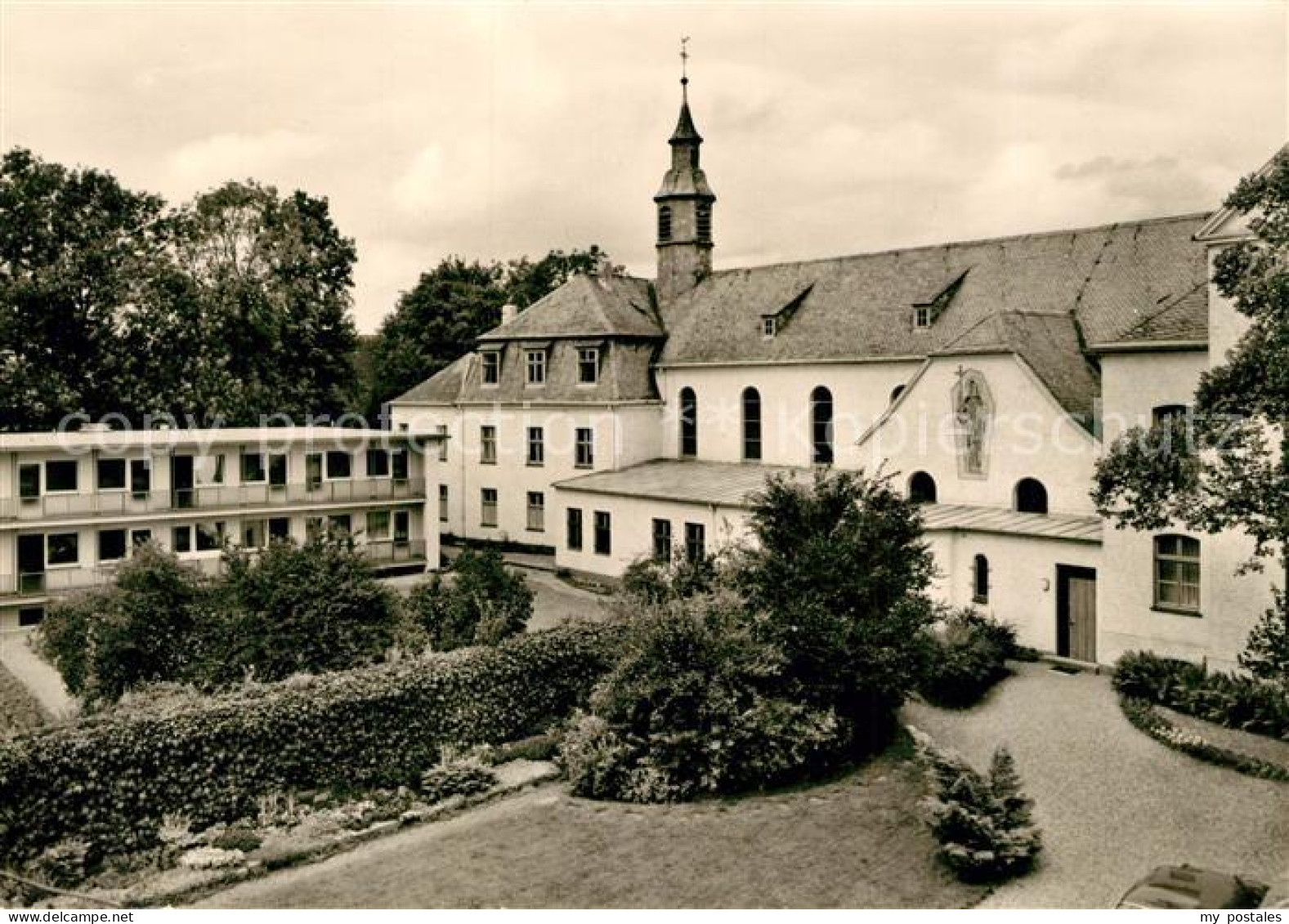 73209127 Herstelle Weser Benediktinerinnenabtei V. Hl. Kreuz Kirche St. Theresia - Beverungen