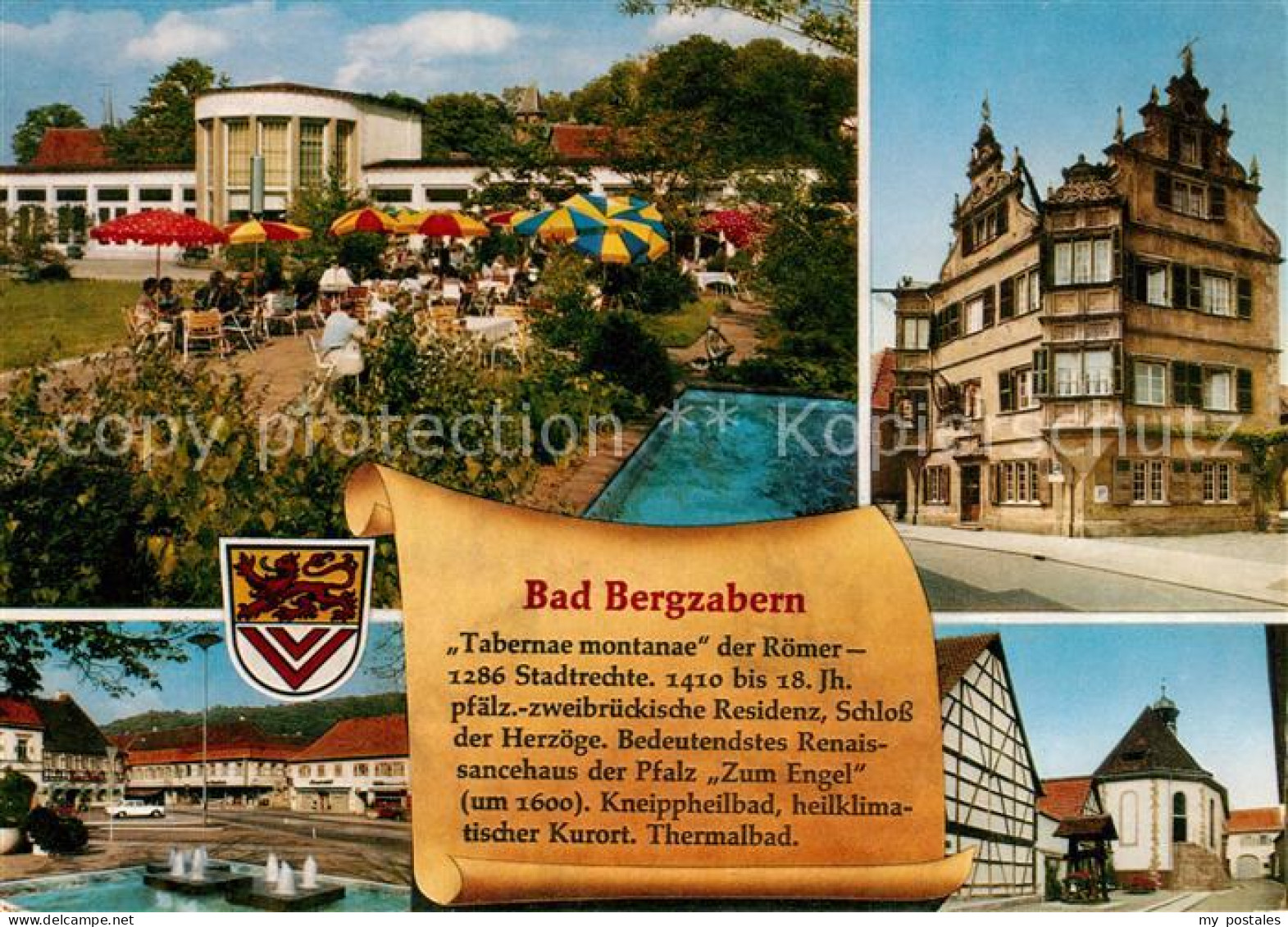 73209077 Bad Bergzabern Kurhaus Rathaus Schloss Bad Bergzabern - Bad Bergzabern