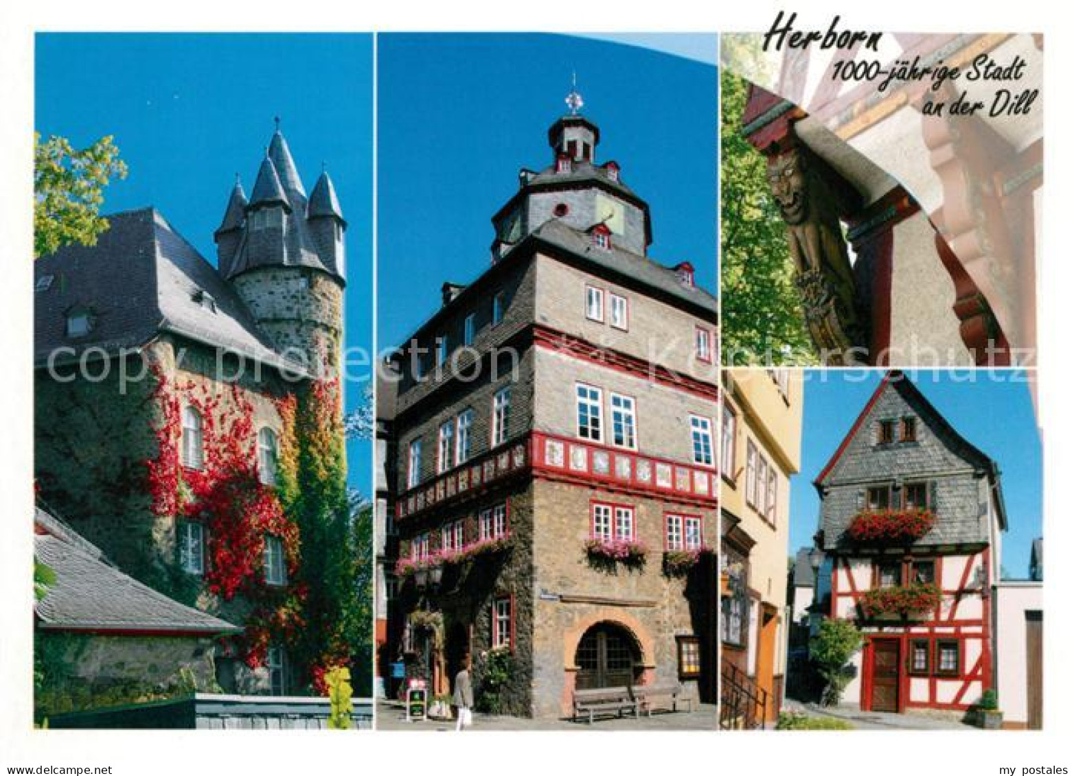 73209036 Herborn Hessen Schloss Rathaus Herborn Hessen - Herborn