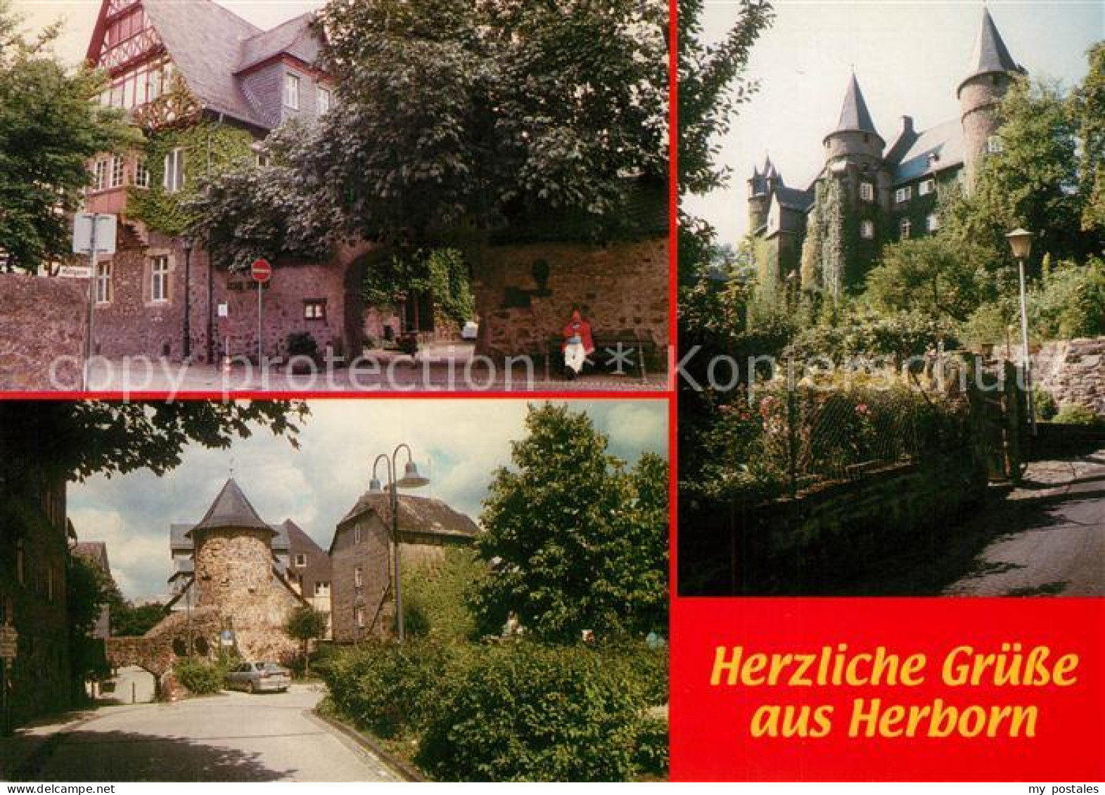 73209021 Herborn Hessen Hohe Schule Schloss Speckturm Herborn Hessen - Herborn