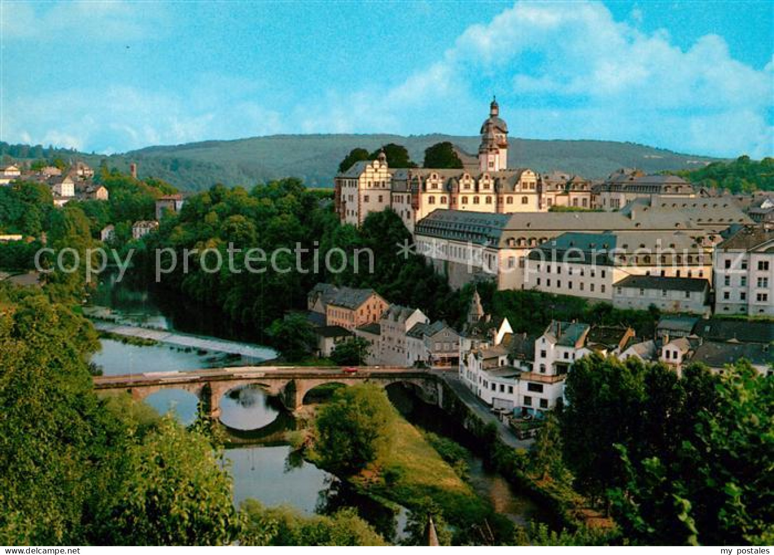 73208954 Weilburg Schloss Mit Lahnpartie Weilburg - Weilburg