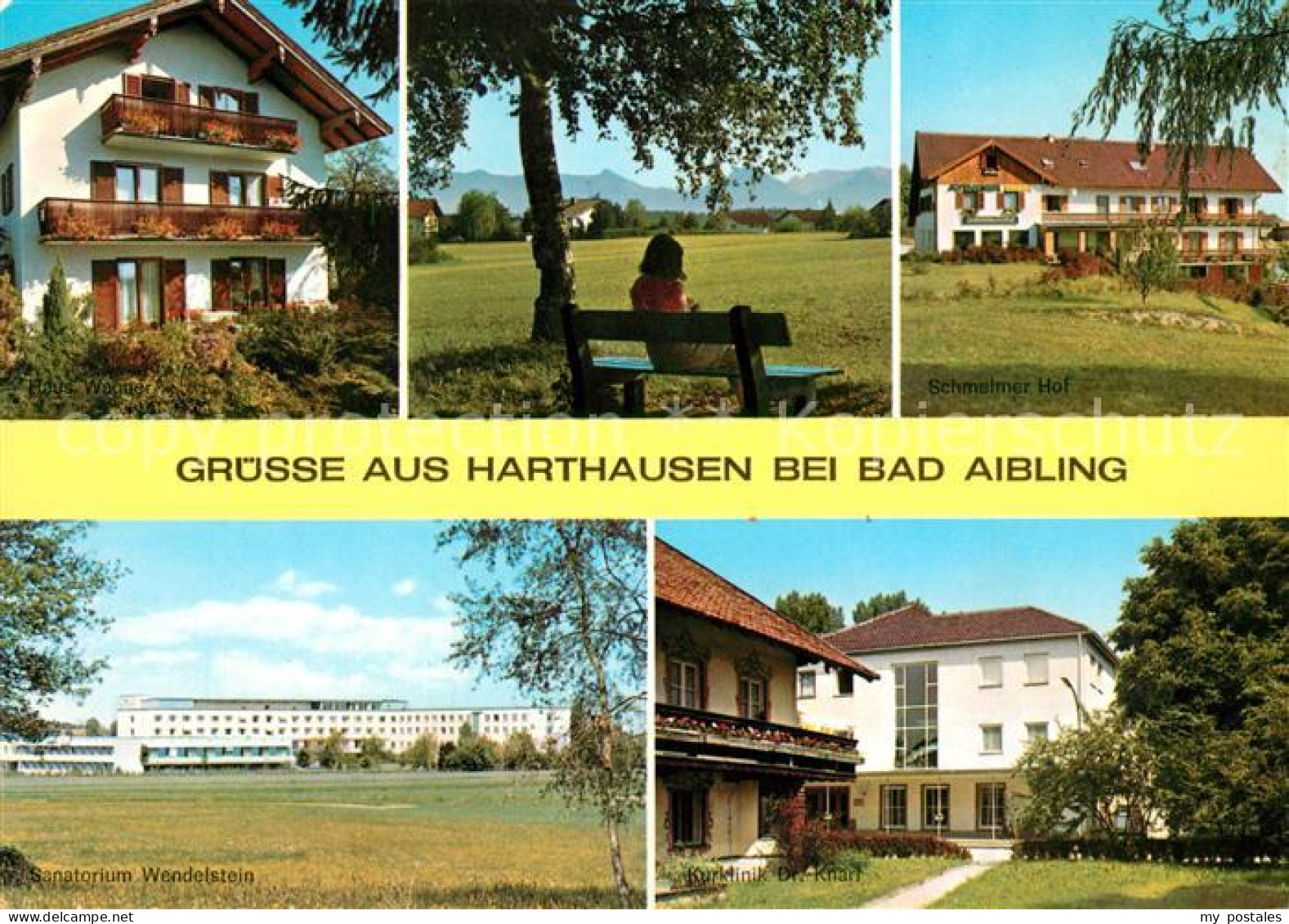 73208889 Harthausen Bad Aibling Pension Bank Sanatorium Wendelstein Kurklinik Ha - Bad Aibling