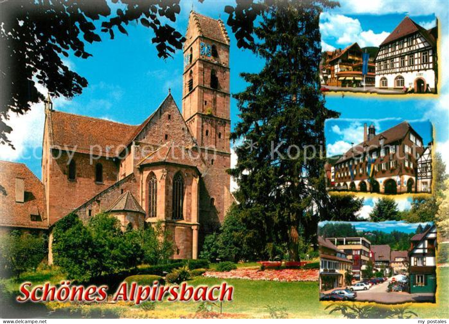 73208862 Alpirsbach Kloster Kirche Teilansichten Alpirsbach - Alpirsbach