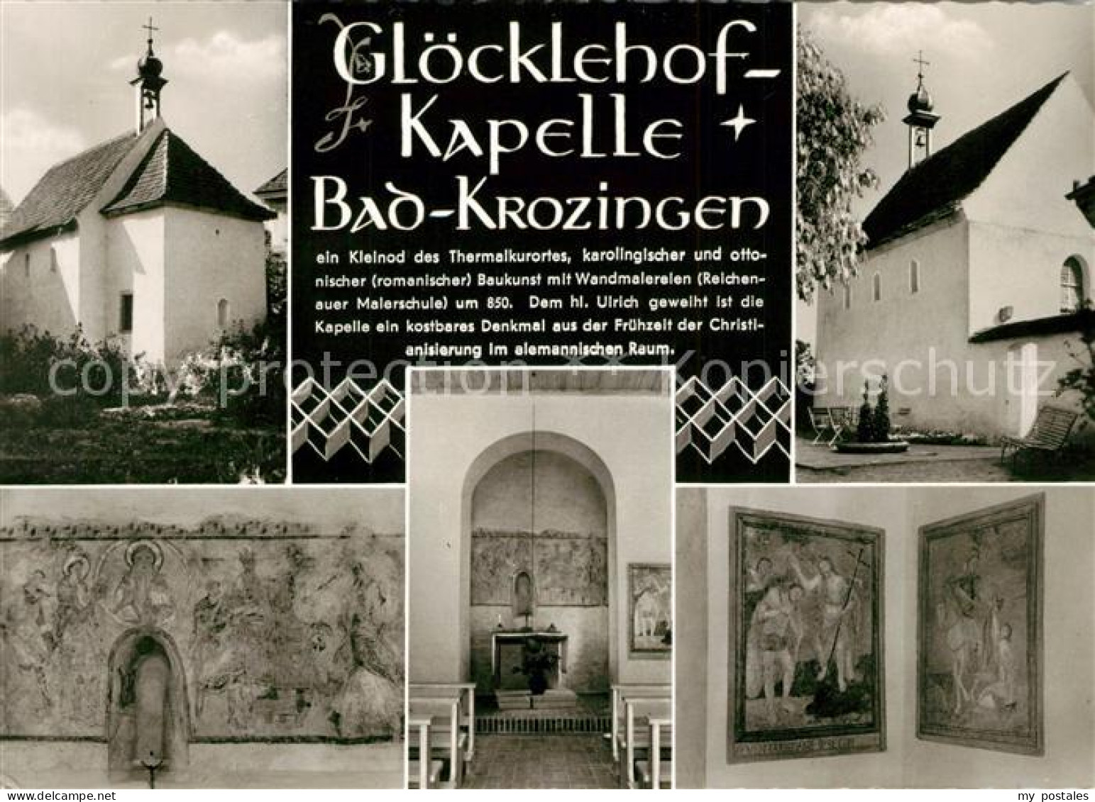 73208842 Bad Krozingen Kurheim Gloecklehof Kapelle Inneres Bad Krozingen - Bad Krozingen