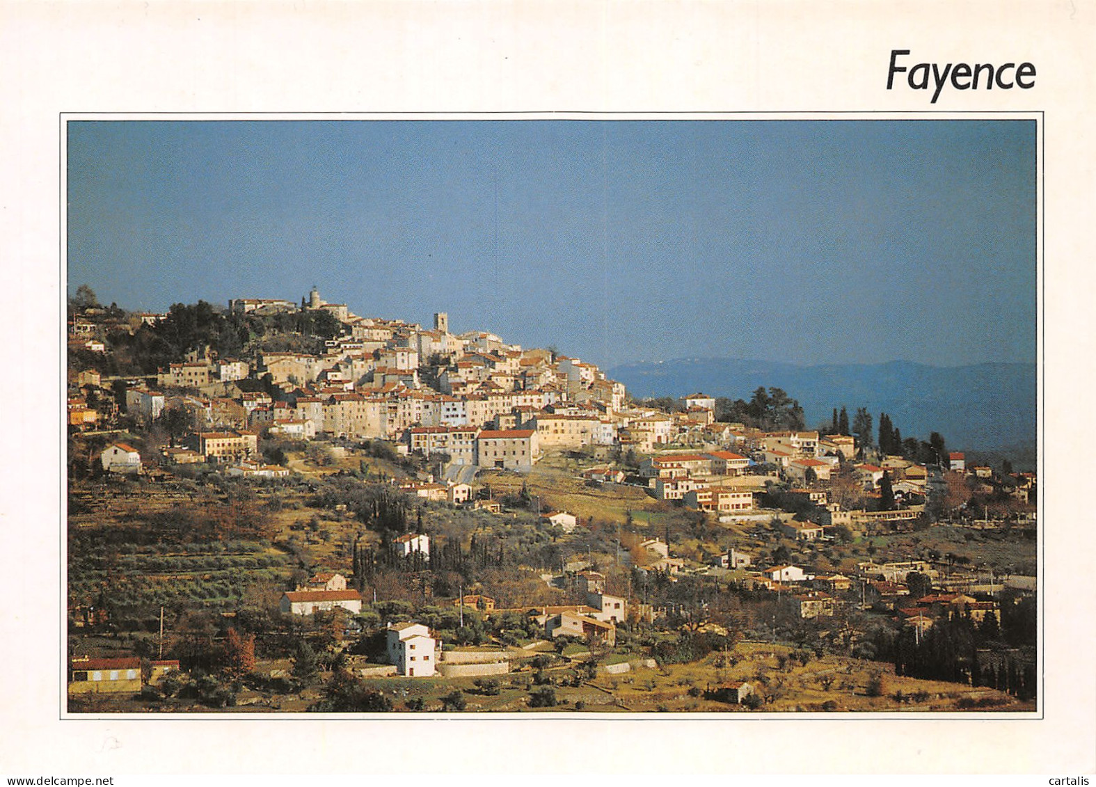 83-FAYENCE-N°4016-B/0327 - Fayence