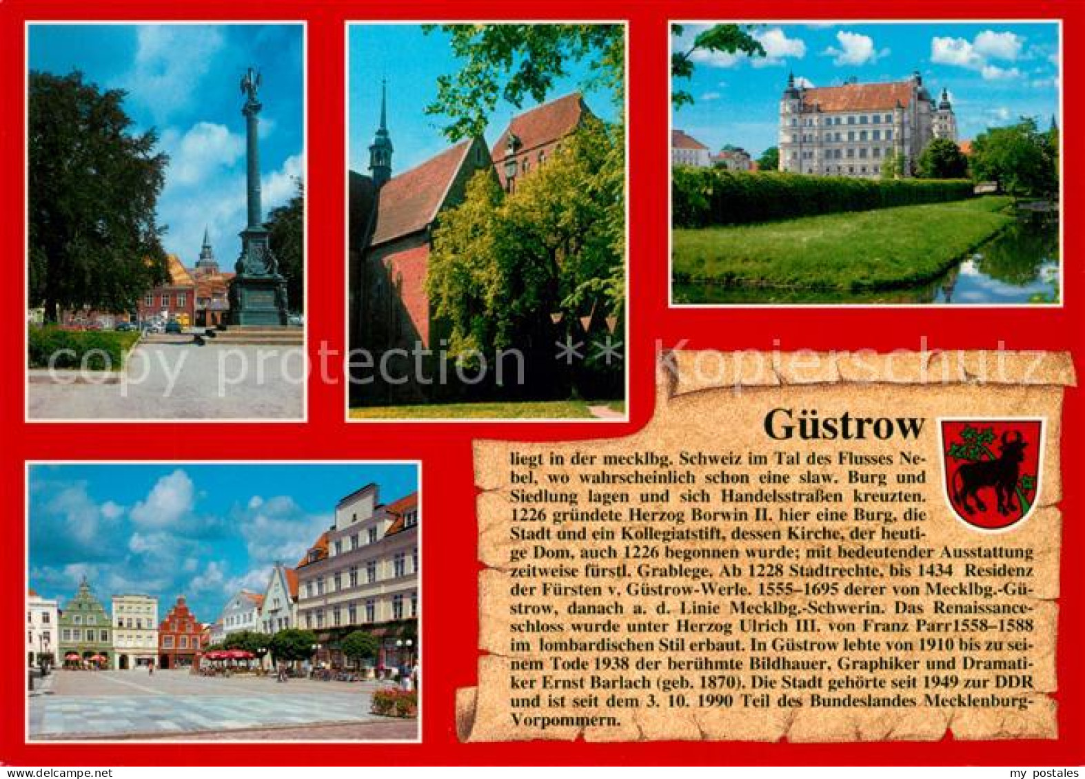 73208759 Guestrow Mecklenburg Vorpommern  Guestrow Mecklenburg - Güstrow