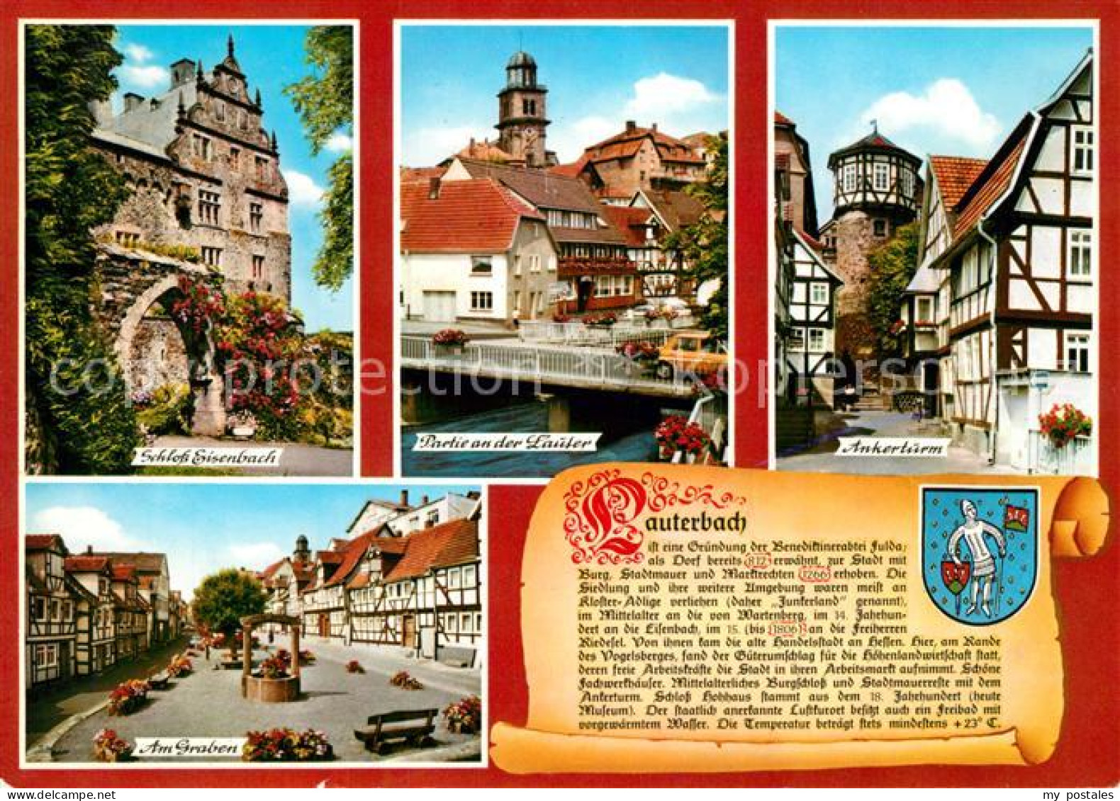 73208699 Lauterbach Hessen Am Graben Schloss Eisenbach Ankerturm Lauterbach Hess - Lauterbach