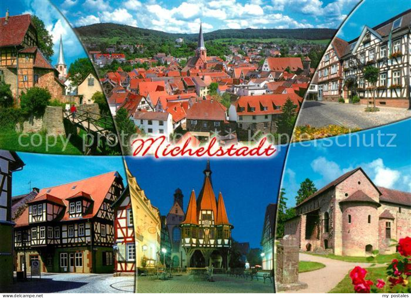 73208655 Michelstadt Burg  Michelstadt - Michelstadt