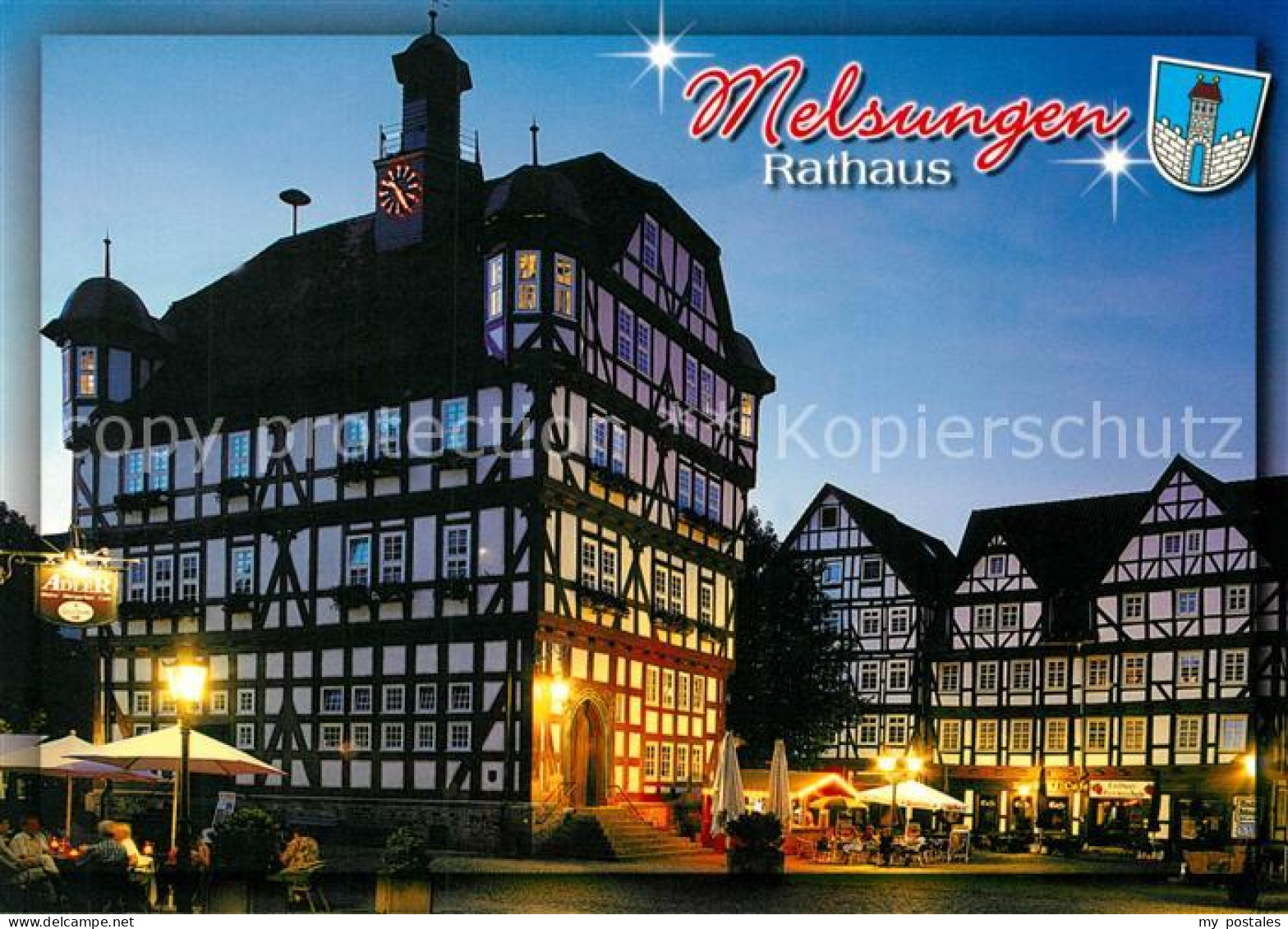 73208619 Melsungen Fulda Rathaus Melsungen Fulda - Melsungen