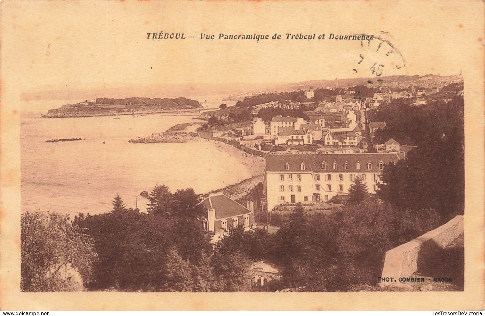 FRANCE - Tréboul - Vue Panoramique De La Ville Et Douarnenez - Carte Postale Ancienne - Tréboul