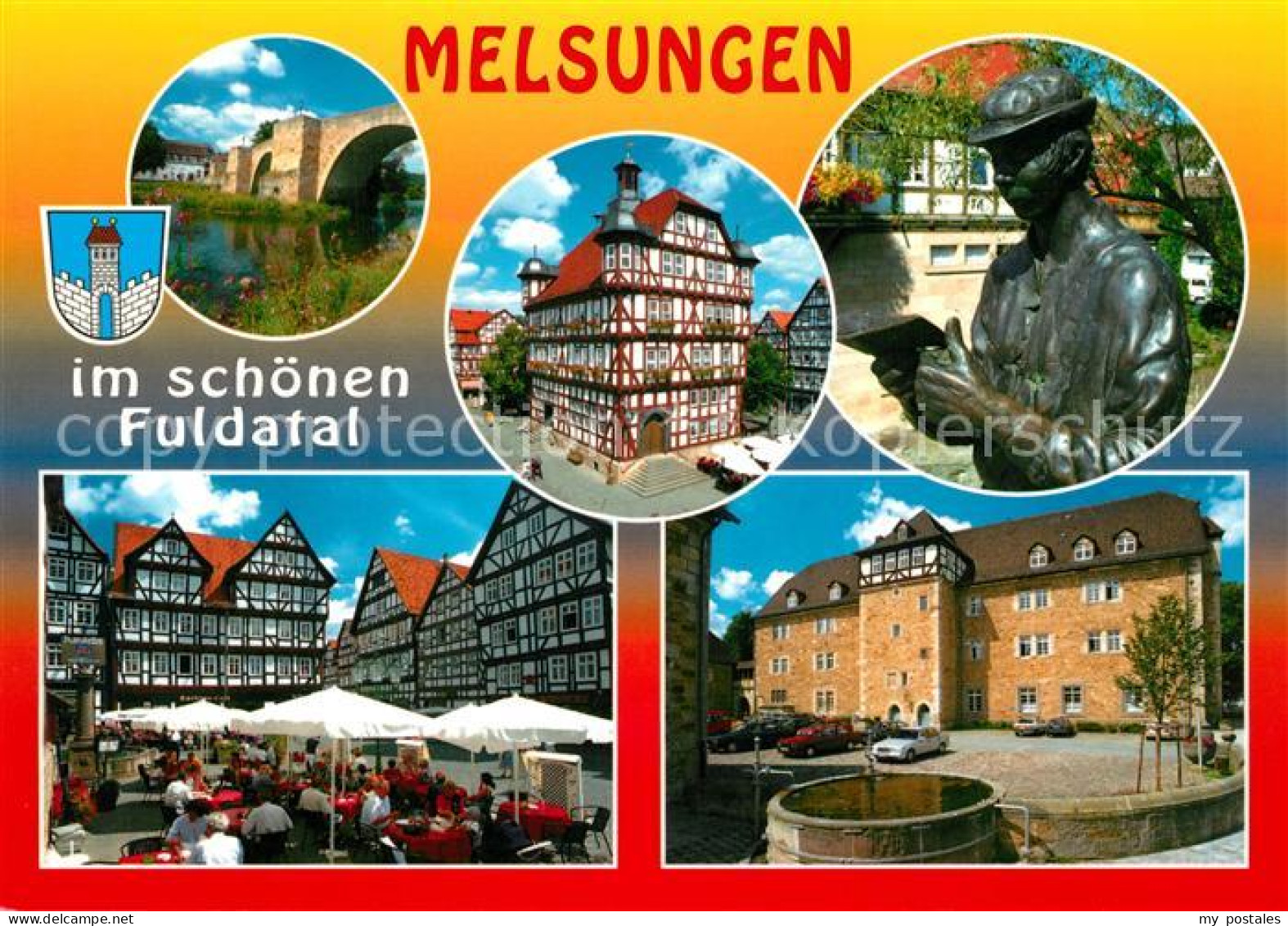 73208342 Melsungen Fulda Schloss Bruecke  Melsungen Fulda - Melsungen