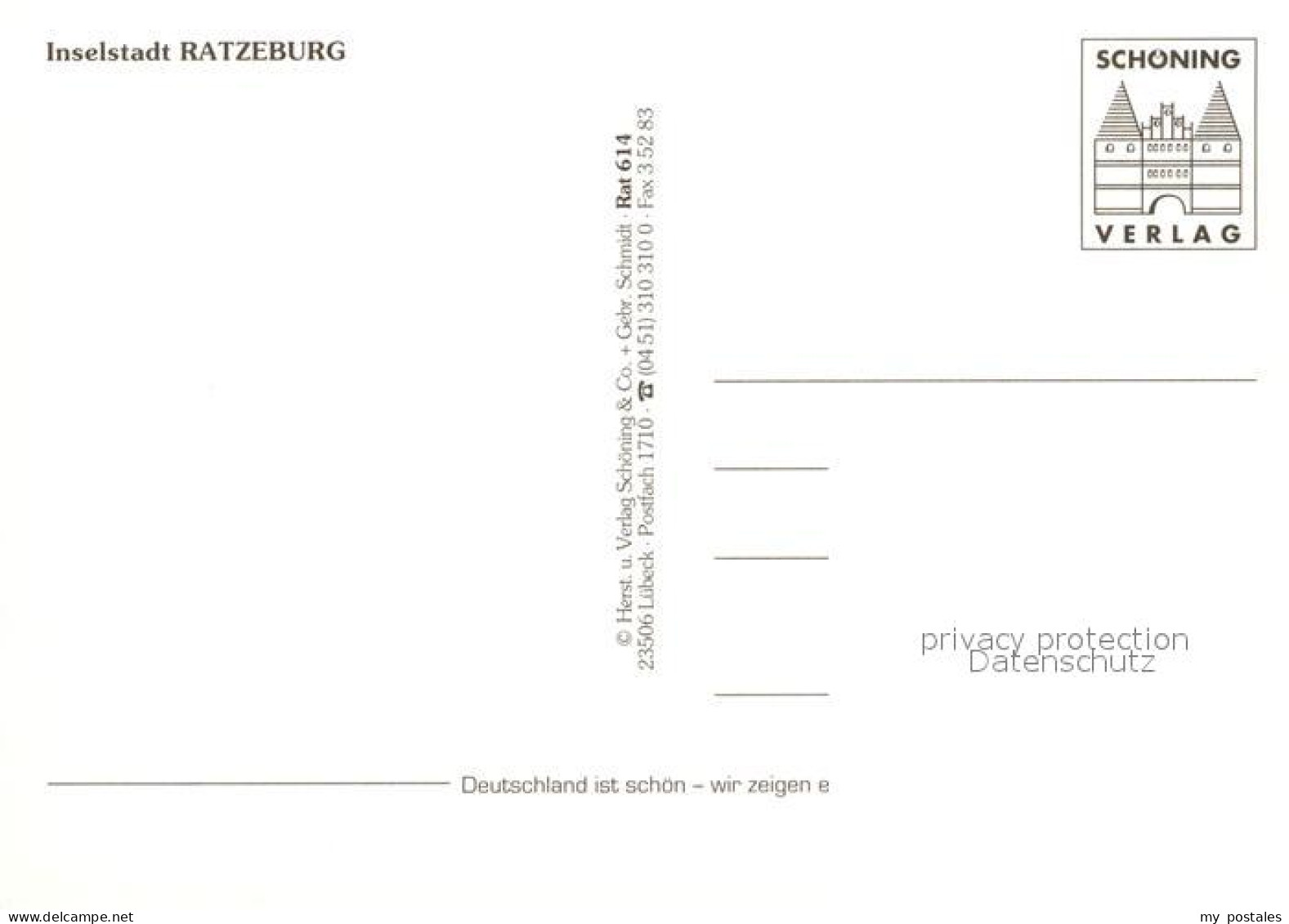 73208060 Ratzeburg Fliegeraufnahmen Domanlage Ratzeburg - Ratzeburg