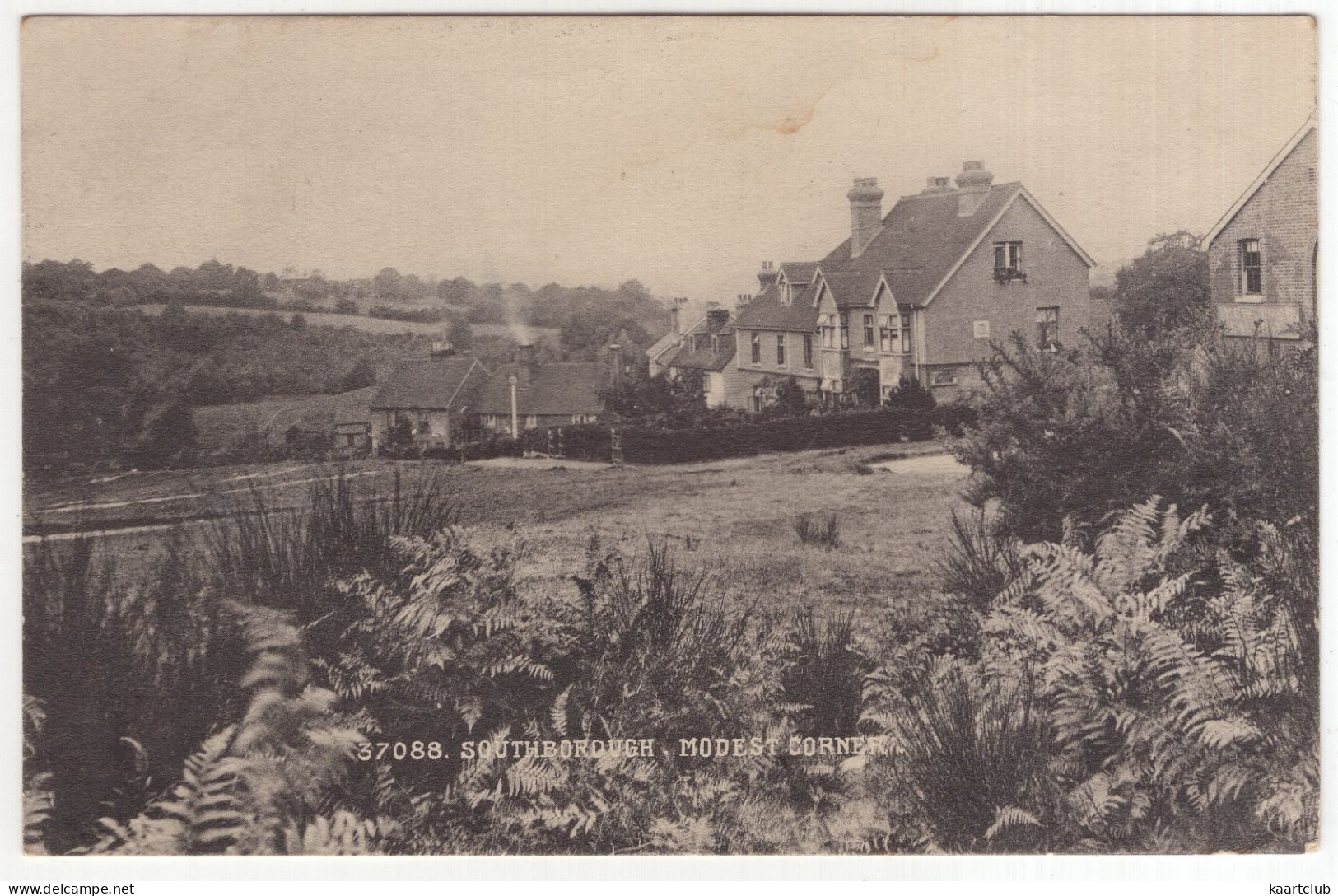 37088. Southborough. Modest Corner. - (England, U.K.) - 1927 - Tunbridge Wells