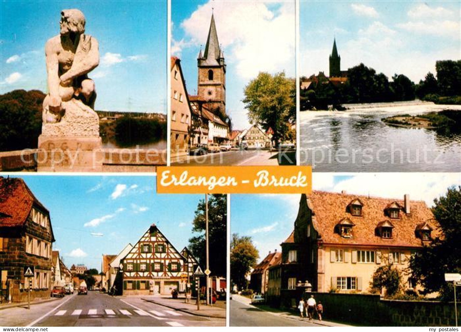 73207990 Bruck Erlangen Denkmal Kirche Stadtansichten Bruck Erlangen - Erlangen