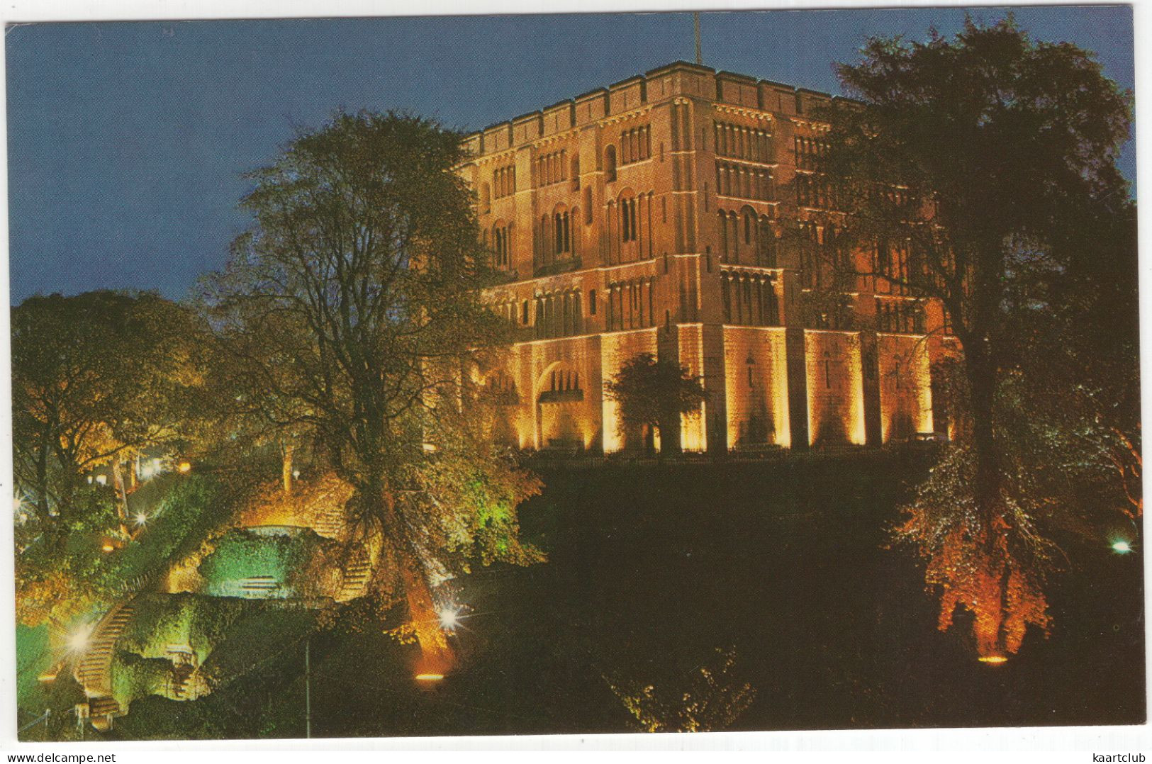 Norwich Castle Floodlit - (England, U.K.) - Norwich