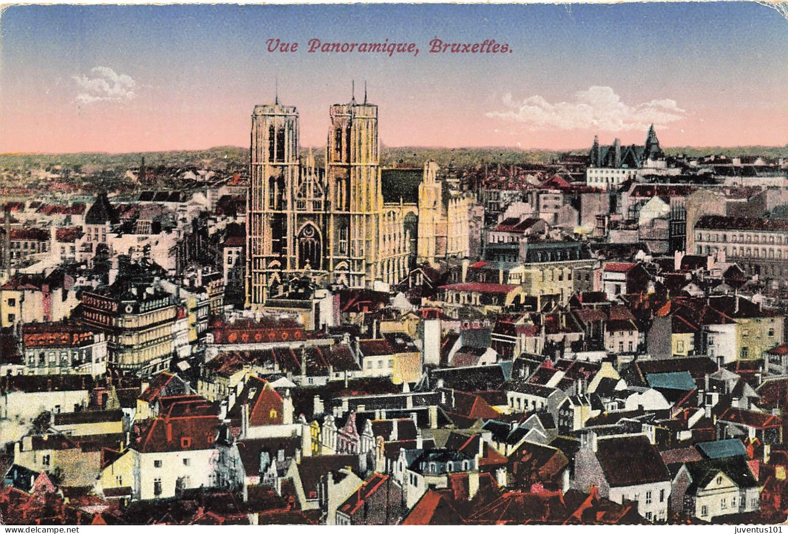 CPA Vue Panoramique,Bruxelles    L2707 - Panoramische Zichten, Meerdere Zichten