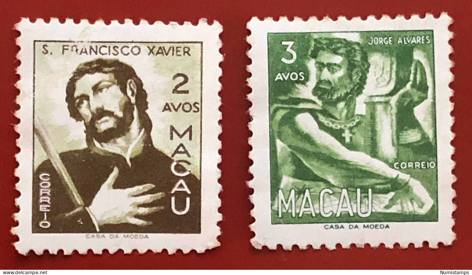 Macao (Portuguese Colony) - Characters From The East - 1951 - Usati