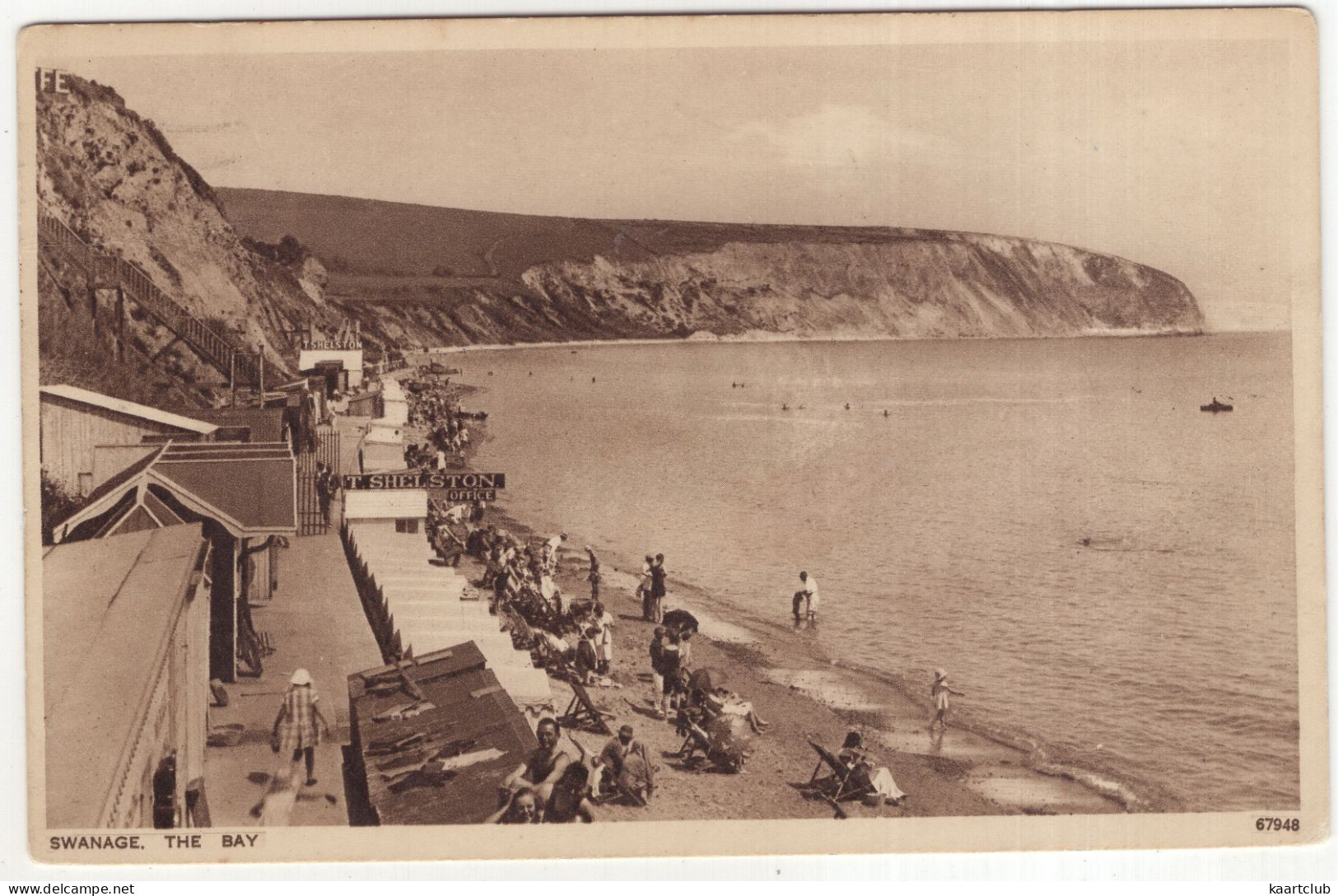 Swanage. The Bay - (England, U.K.) - 1935 - Swanage