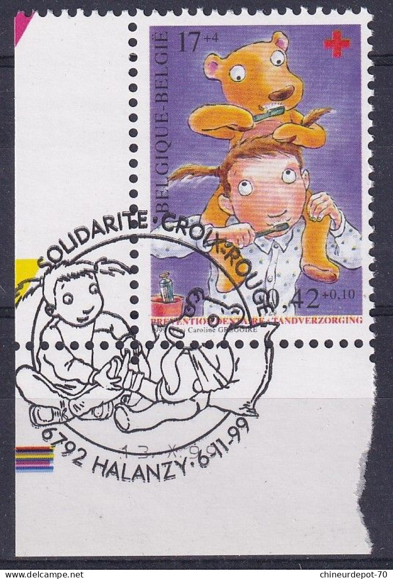 SOLIDARITE CROIX ROUGE HALANZY - Dated Corners