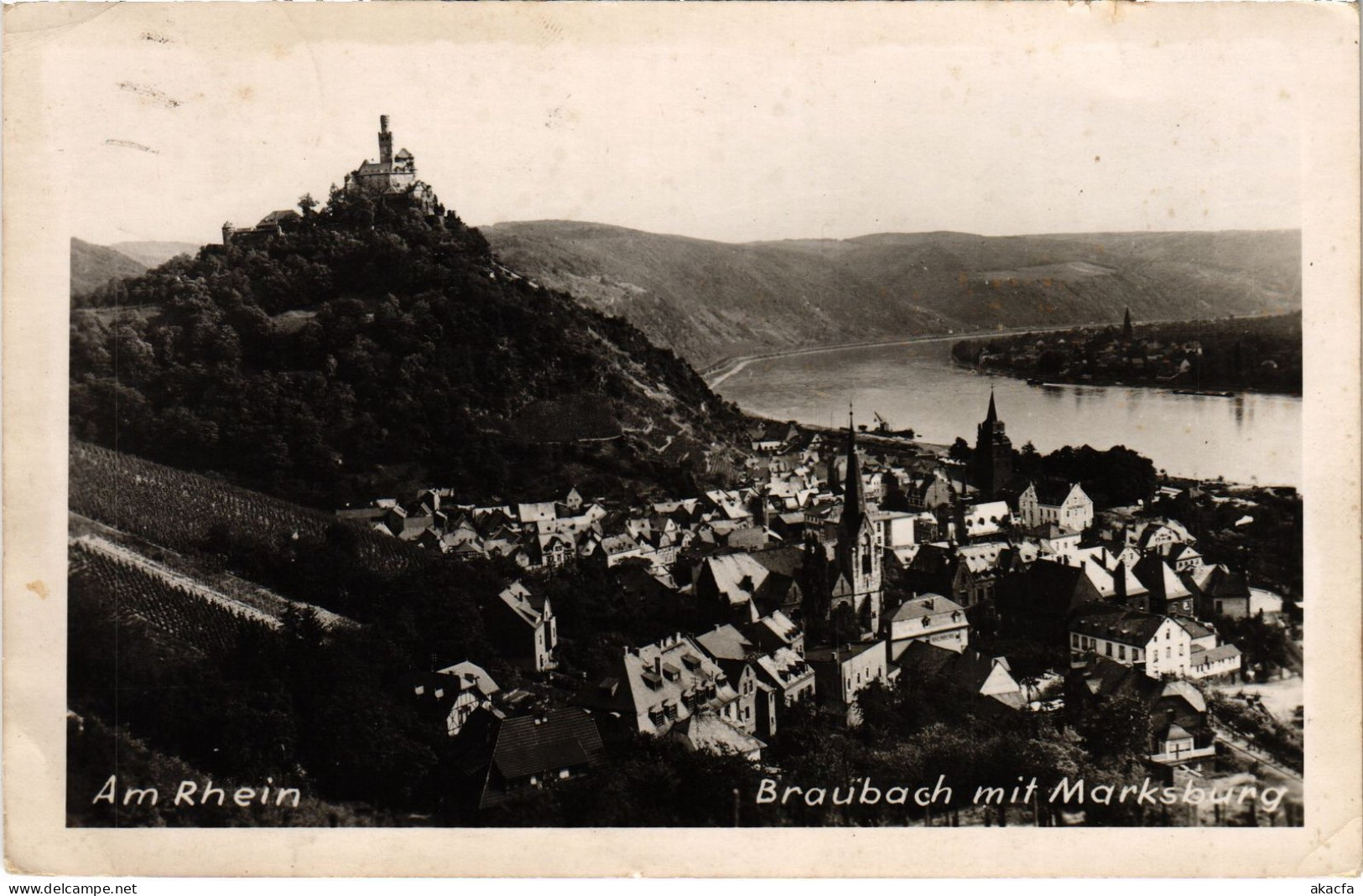 CPA AK Braubach Mit Marksburg GERMANY (619507) - Braubach