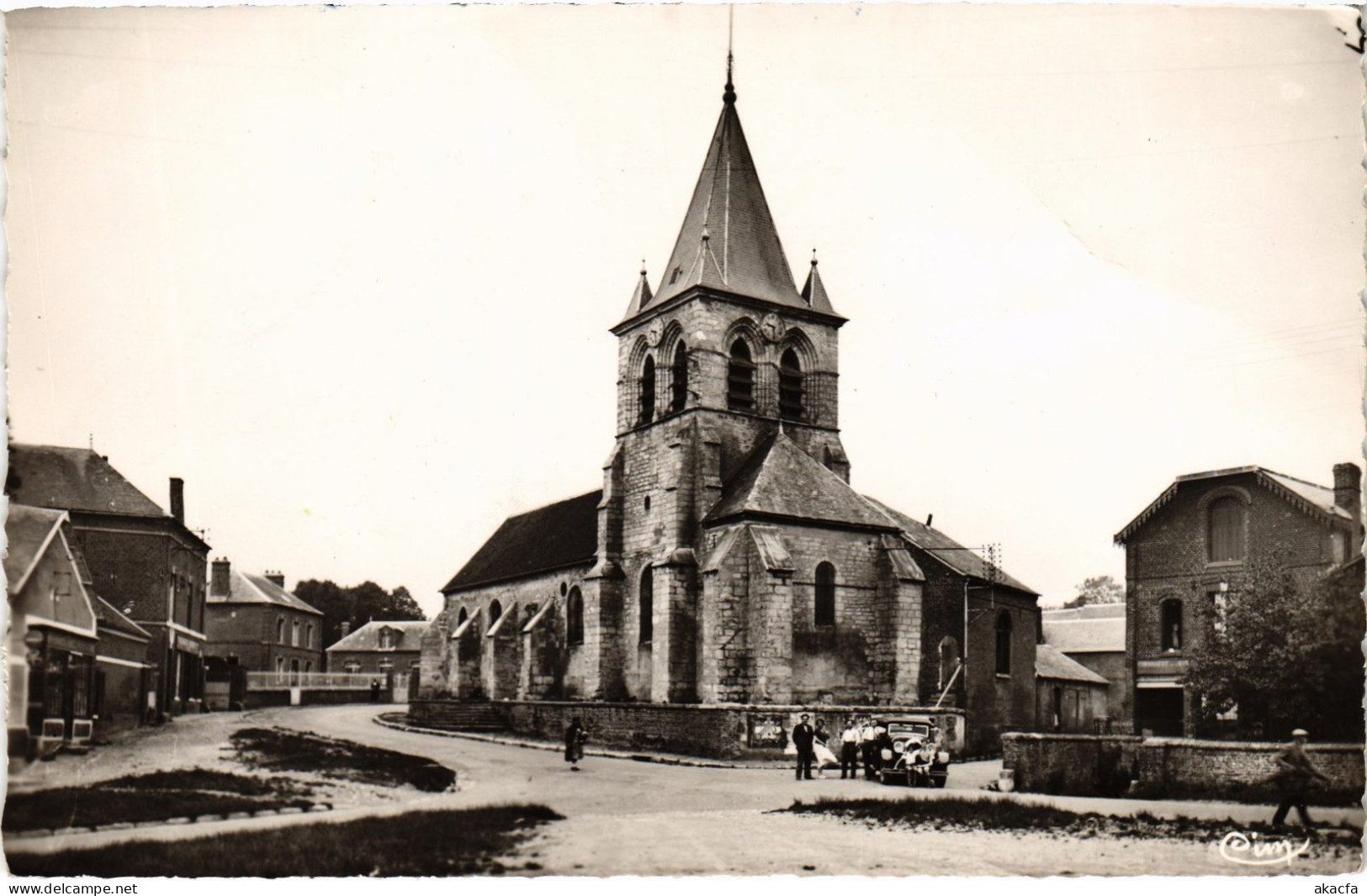 CPA Ste-Genevieve Église (1187144) - Sainte-Geneviève