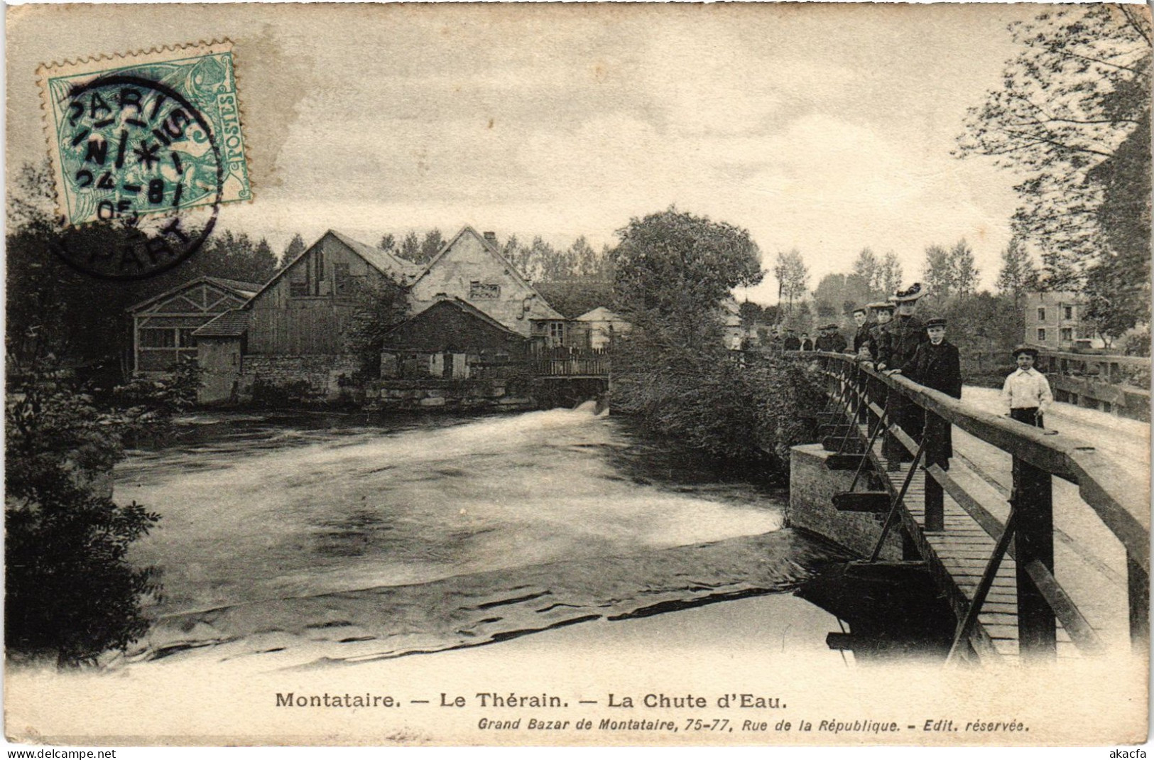 CPA Montataire Le Thérain Chute D'eau (1186917) - Montataire