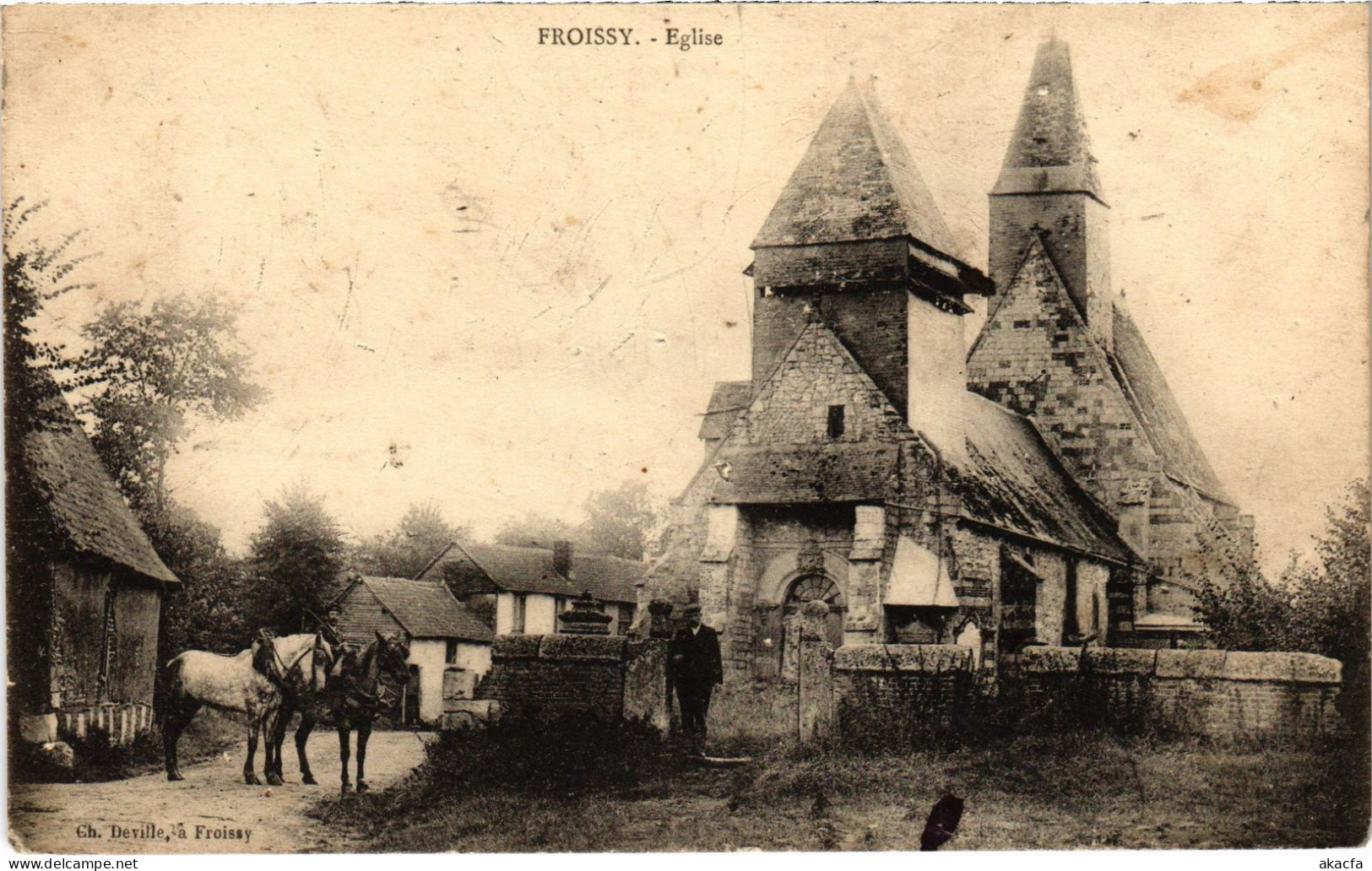 CPA Froissy Église (1186898) - Froissy