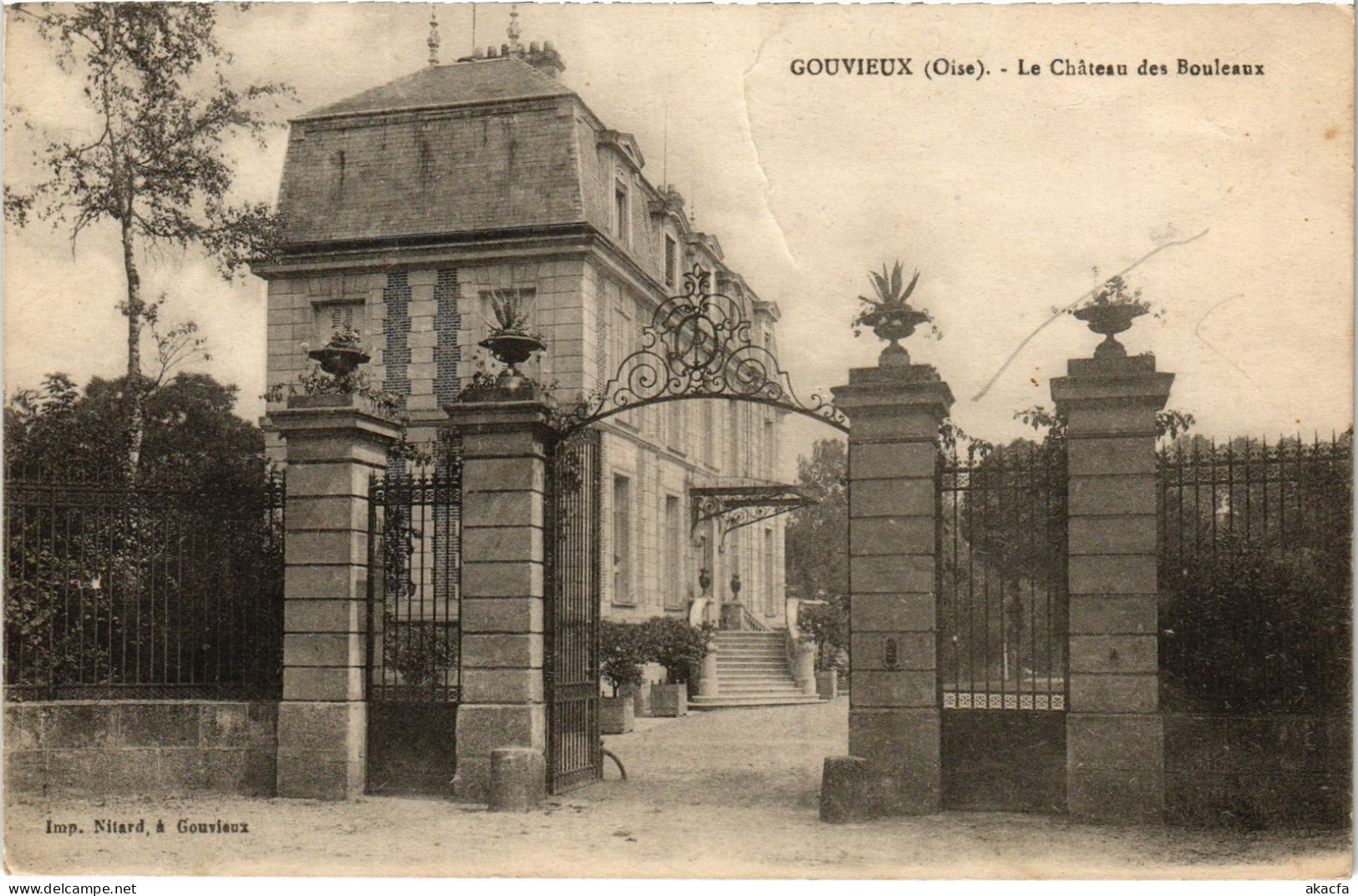 CPA Gouvieux Chateau Des Bouleaux (1186719) - Gouvieux