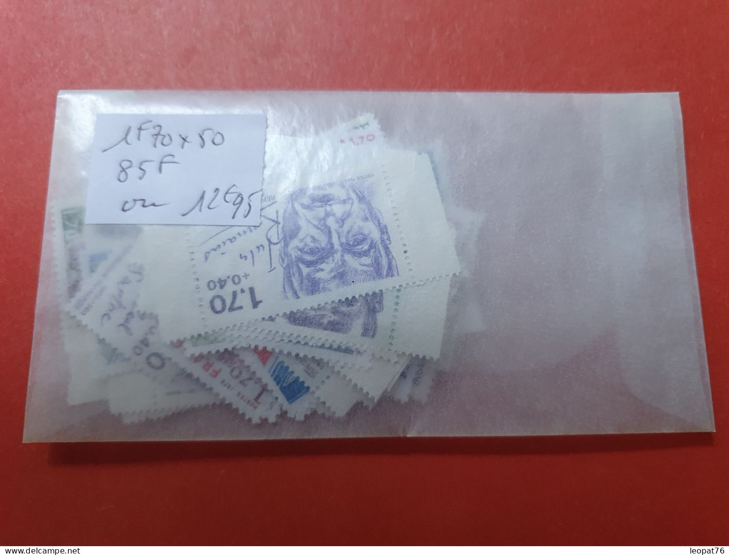 Lot Sous Faciale - 50 Timbres à 1fr70 = 85fr Ou 12€95 - Vendu Pour Affranchir - Pas De Sans Gomme - Collectors