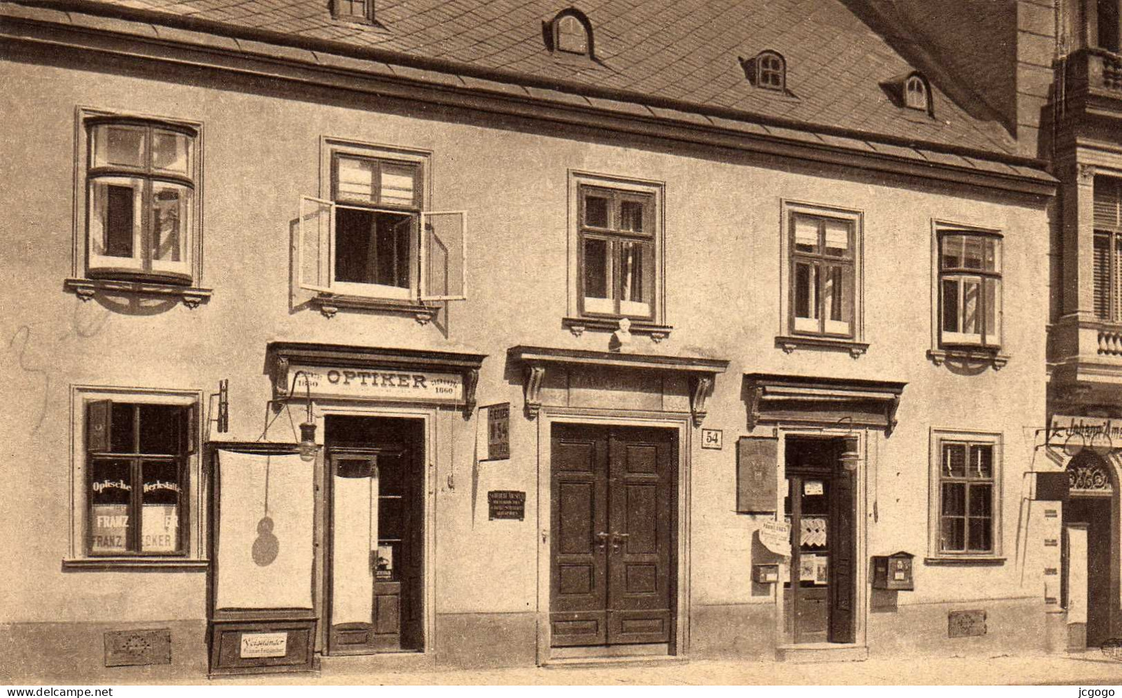 WIEN   Schubert--Haus Wien IX Nußdorferstraße 54. - Wien Mitte