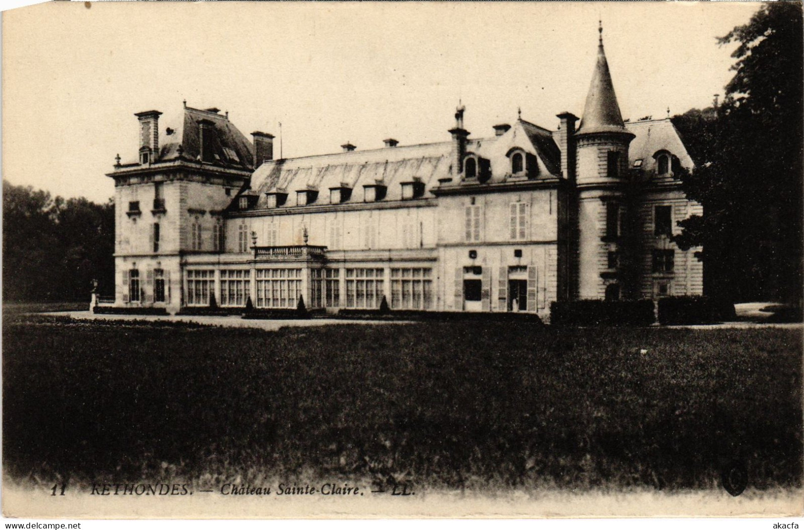 CPA Rethondes Le Chateau De Ste-Claire (1187491) - Rethondes