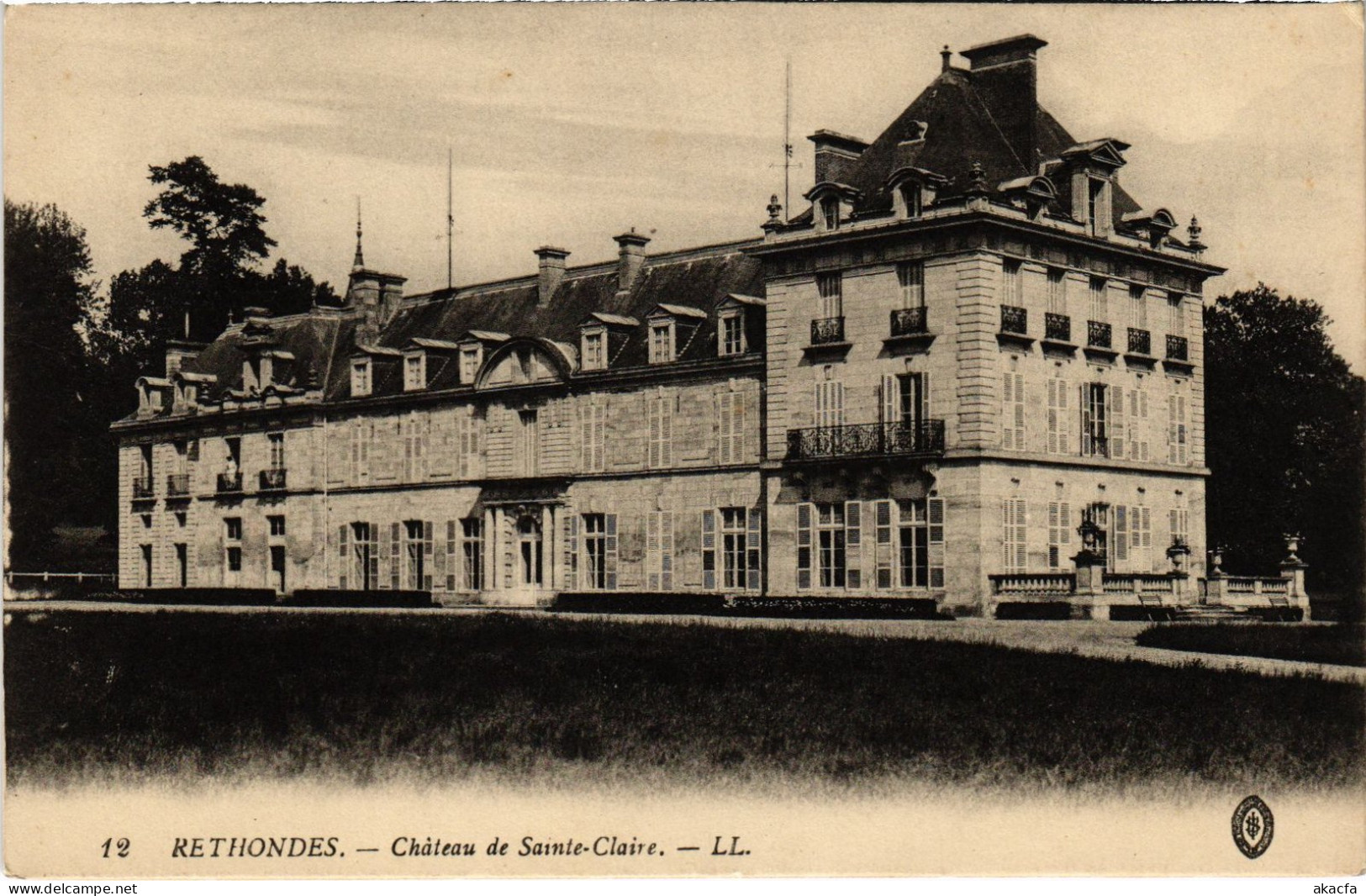 CPA Rethondes Le Chateau De Ste-Claire (1187489) - Rethondes