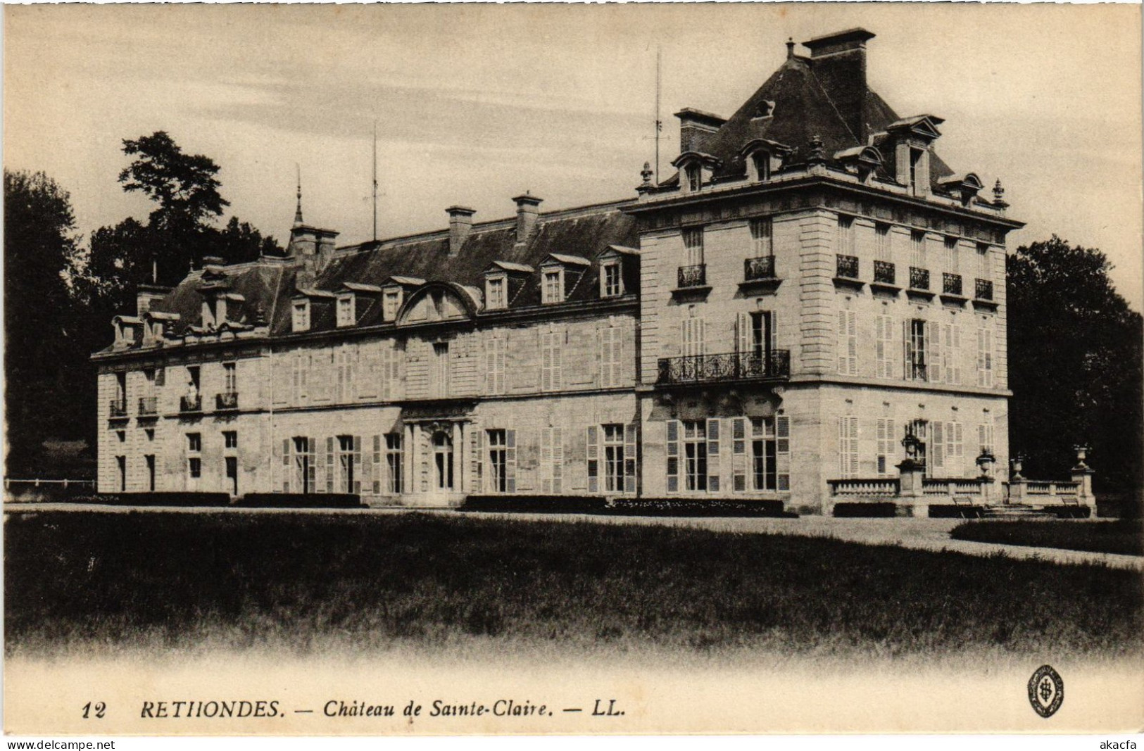 CPA Rethondes Le Chateau De Ste-Claire (1187477) - Rethondes