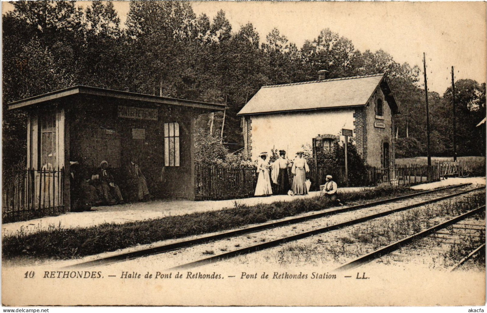 CPA Rethondes Halte De POnt De Rethondes Railway (1187469) - Rethondes