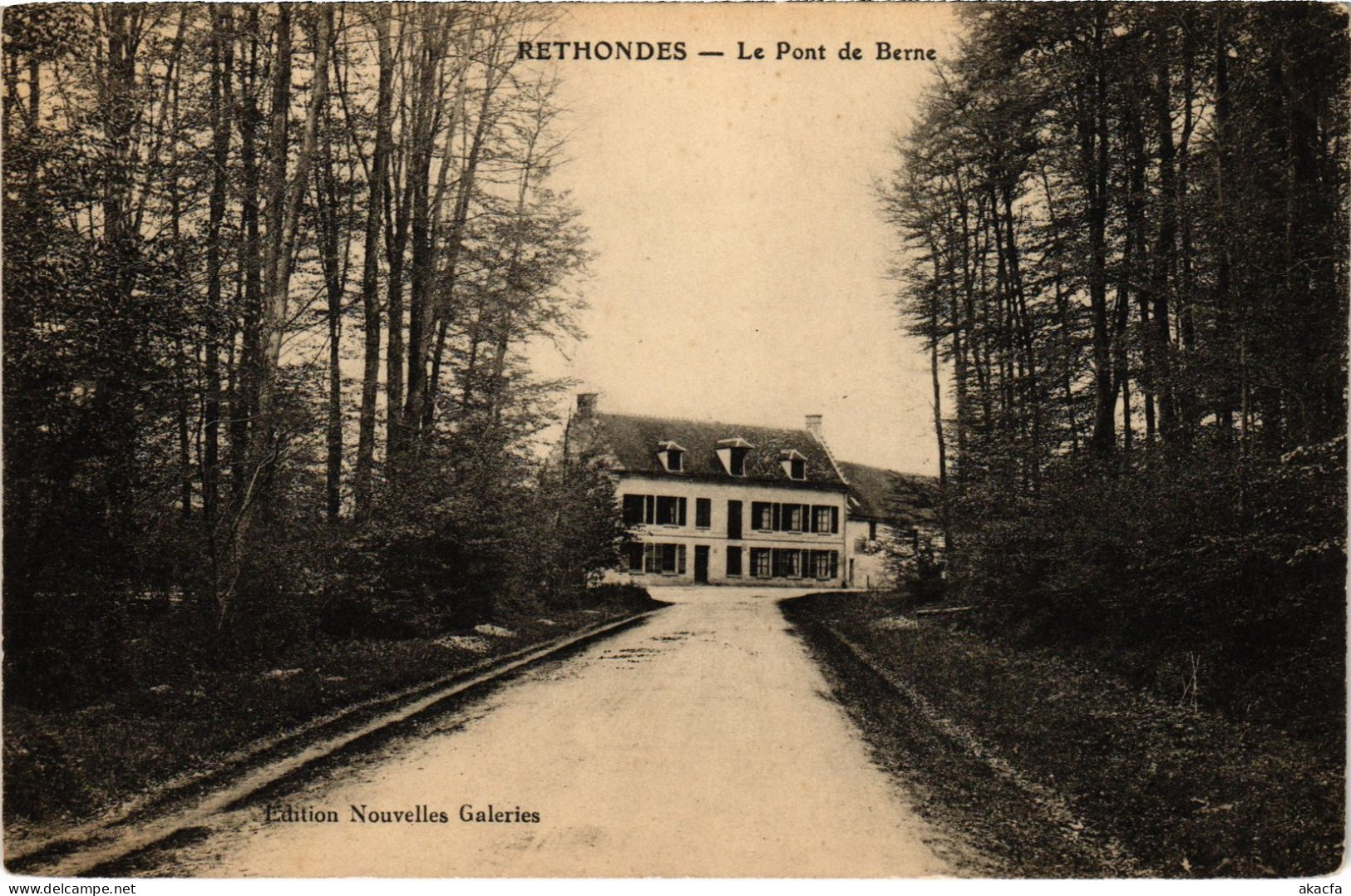 CPA Rethondes Le Pont De Berne (1187467) - Rethondes