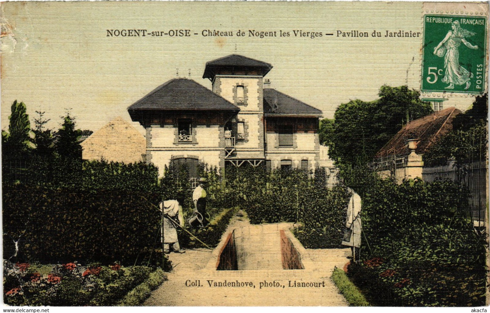 CPA Nogent-sur-Oise Le Chateau De Nogent Les Vierges (1187440) - Nogent Sur Oise