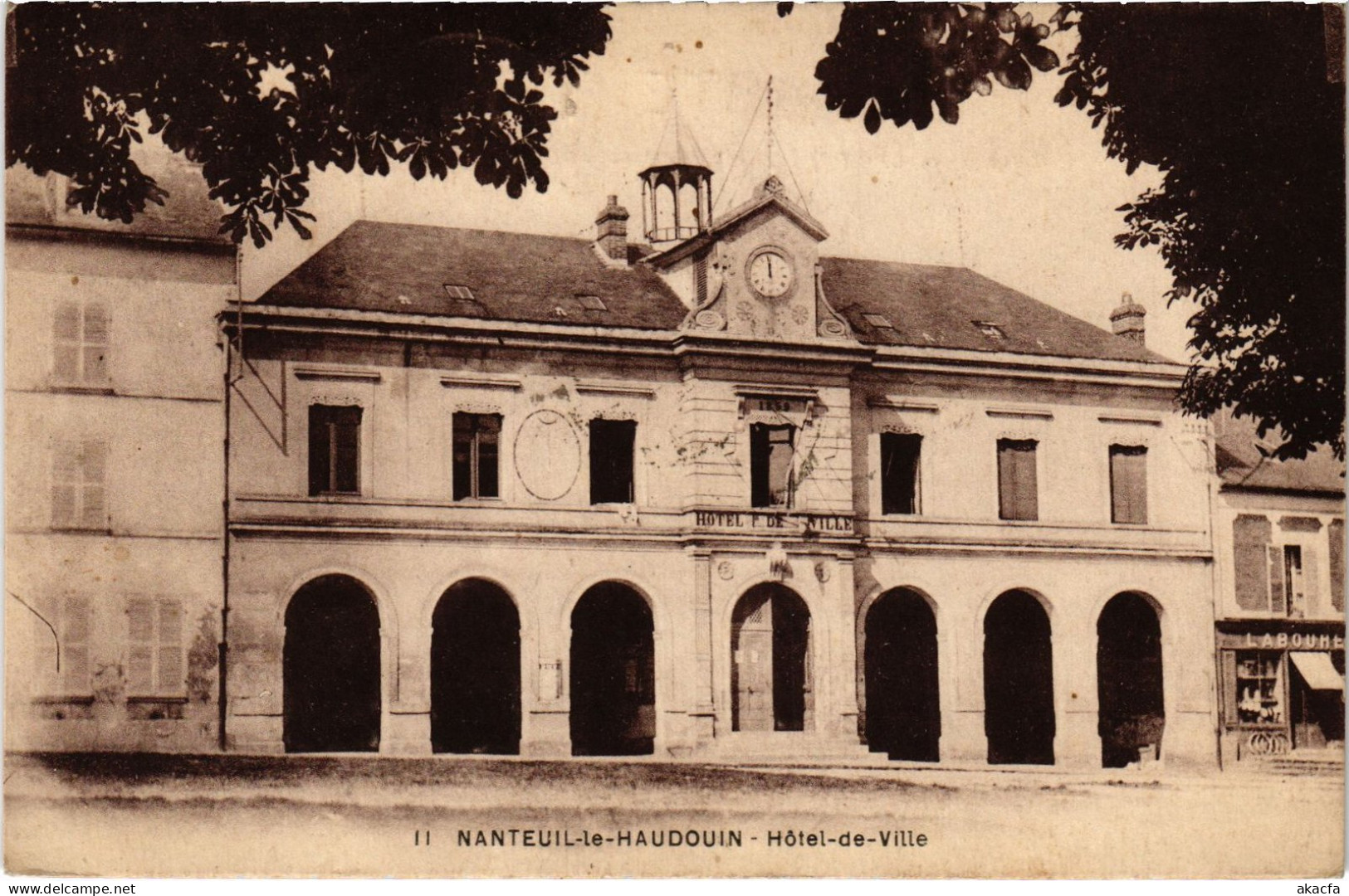 CPA Nanteuil-le-Hadouin Hotel De Ville (1187438) - Nanteuil-le-Haudouin