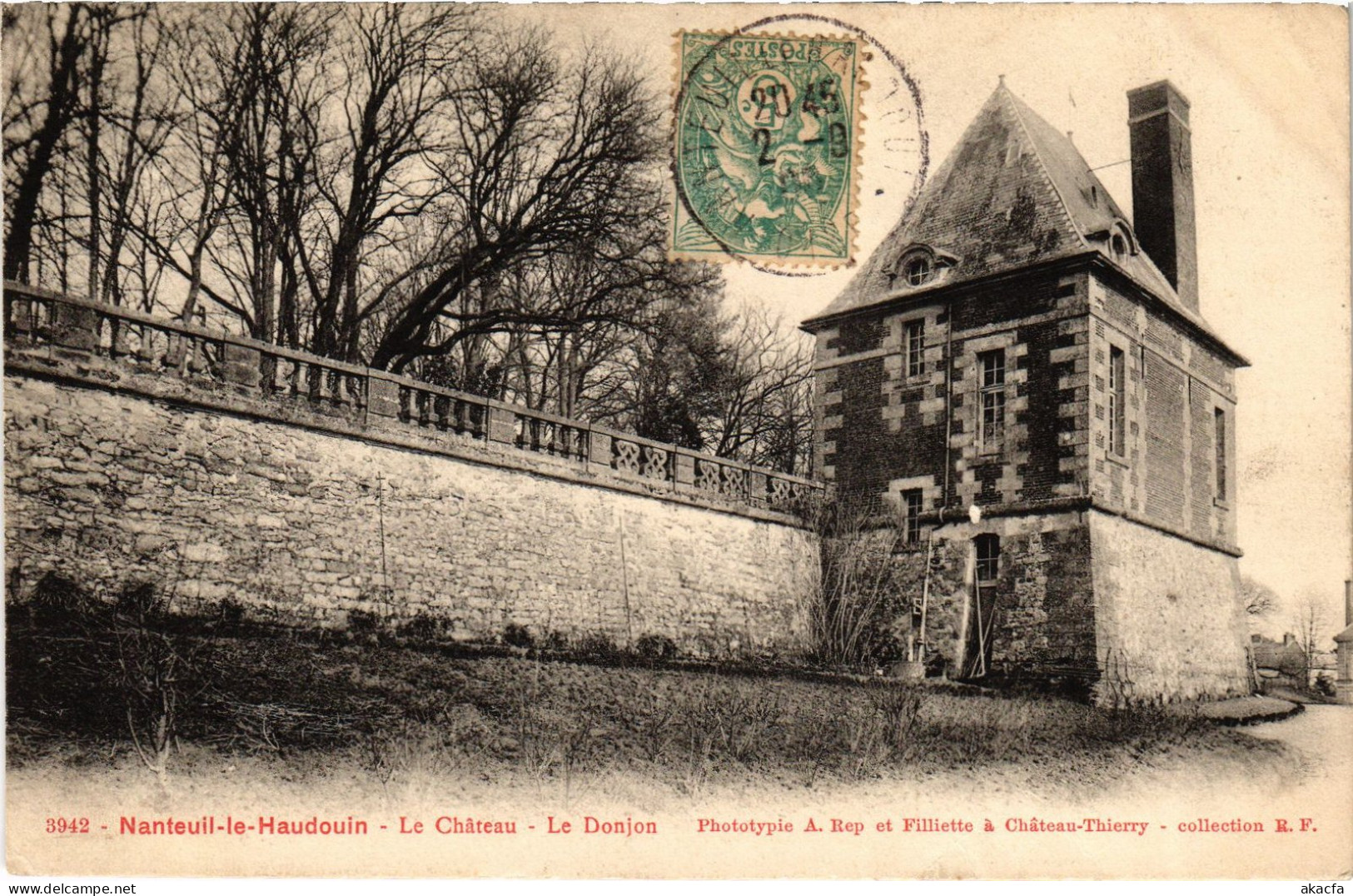 CPA Nanteuil-le-Hadouin Le Chateau Donjon (1187435) - Nanteuil-le-Haudouin