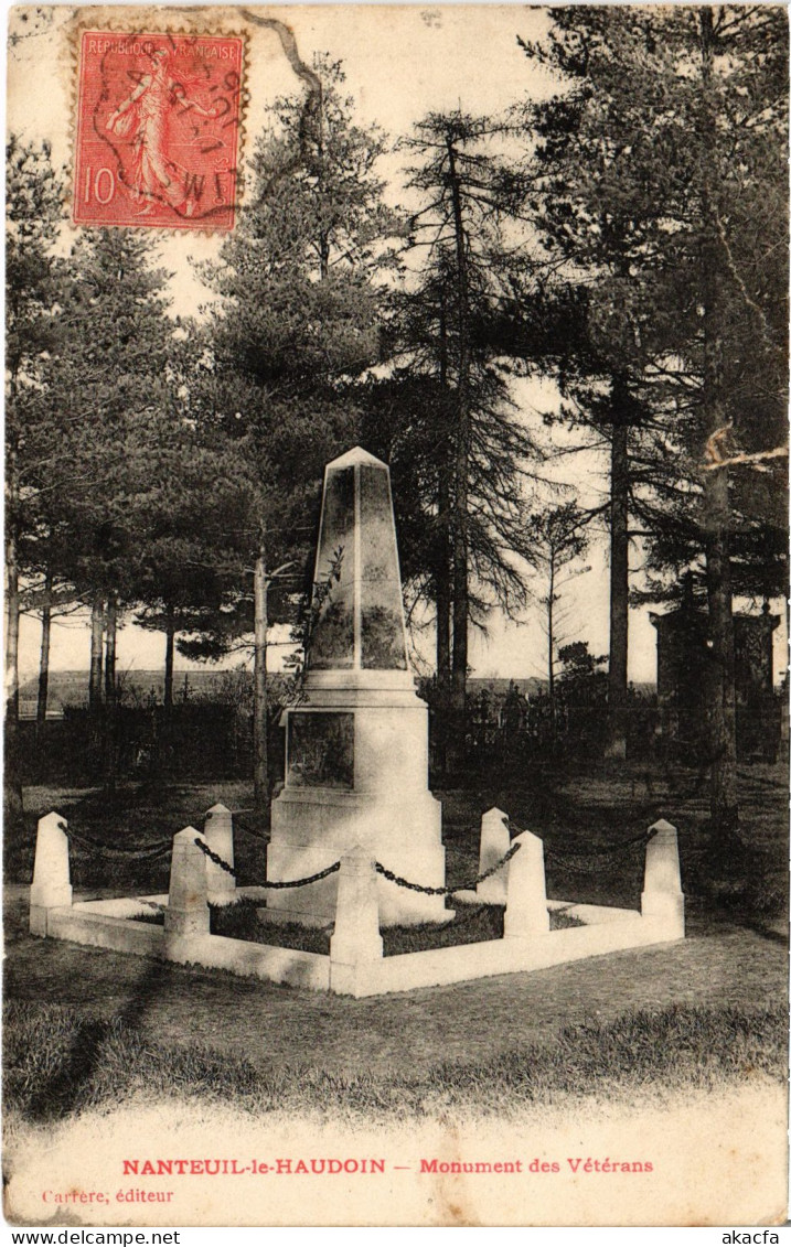 CPA Nanteuil-le-Hadouin Monument Des Vétérans (1187433) - Nanteuil-le-Haudouin