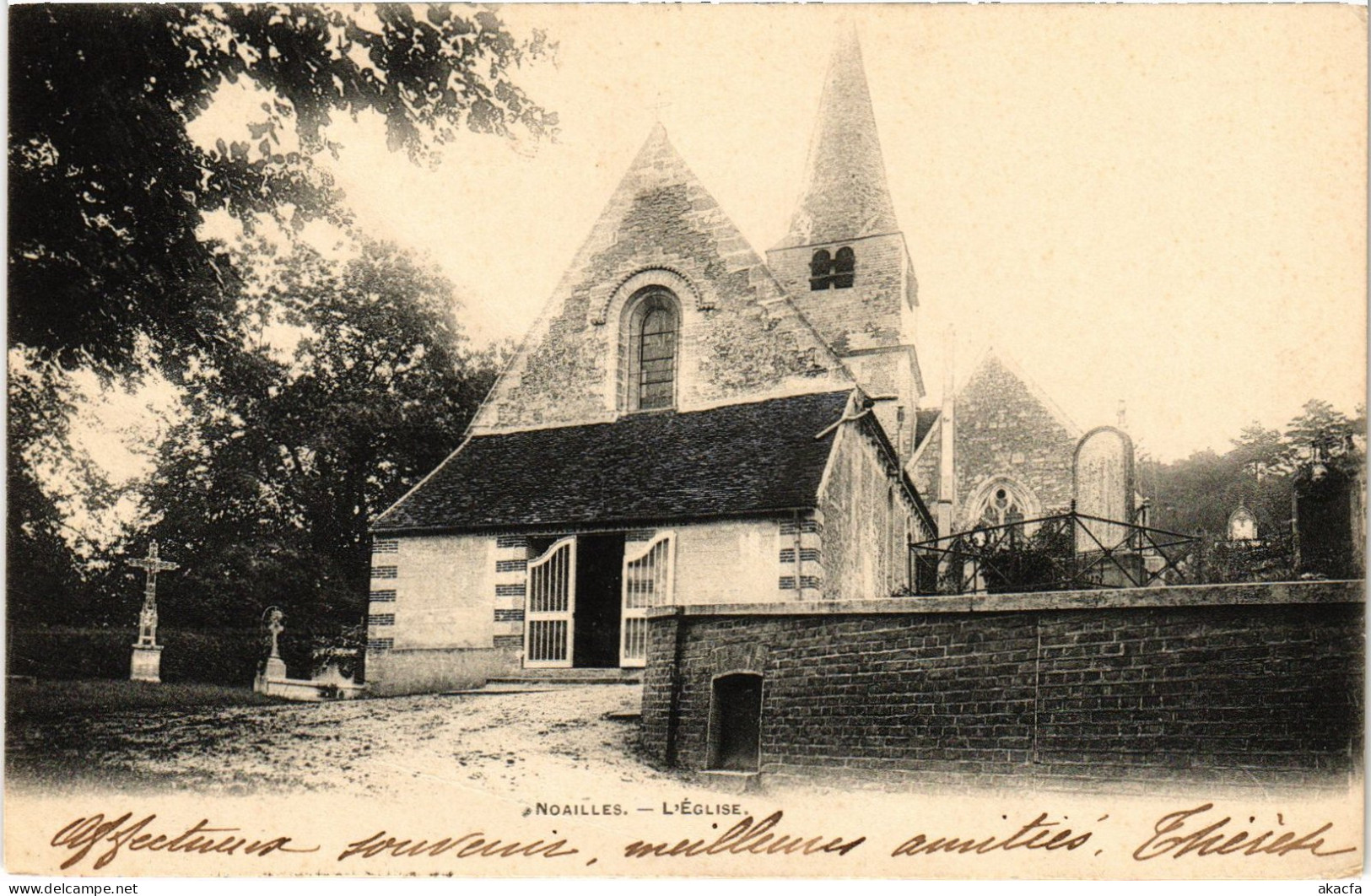 CPA Noailles Église (1187427) - Noailles