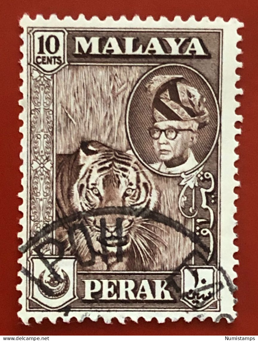 Perak (Malaya) - Sultan Yussuf 'Izzuddin Shah And Views - 1957 - Perak